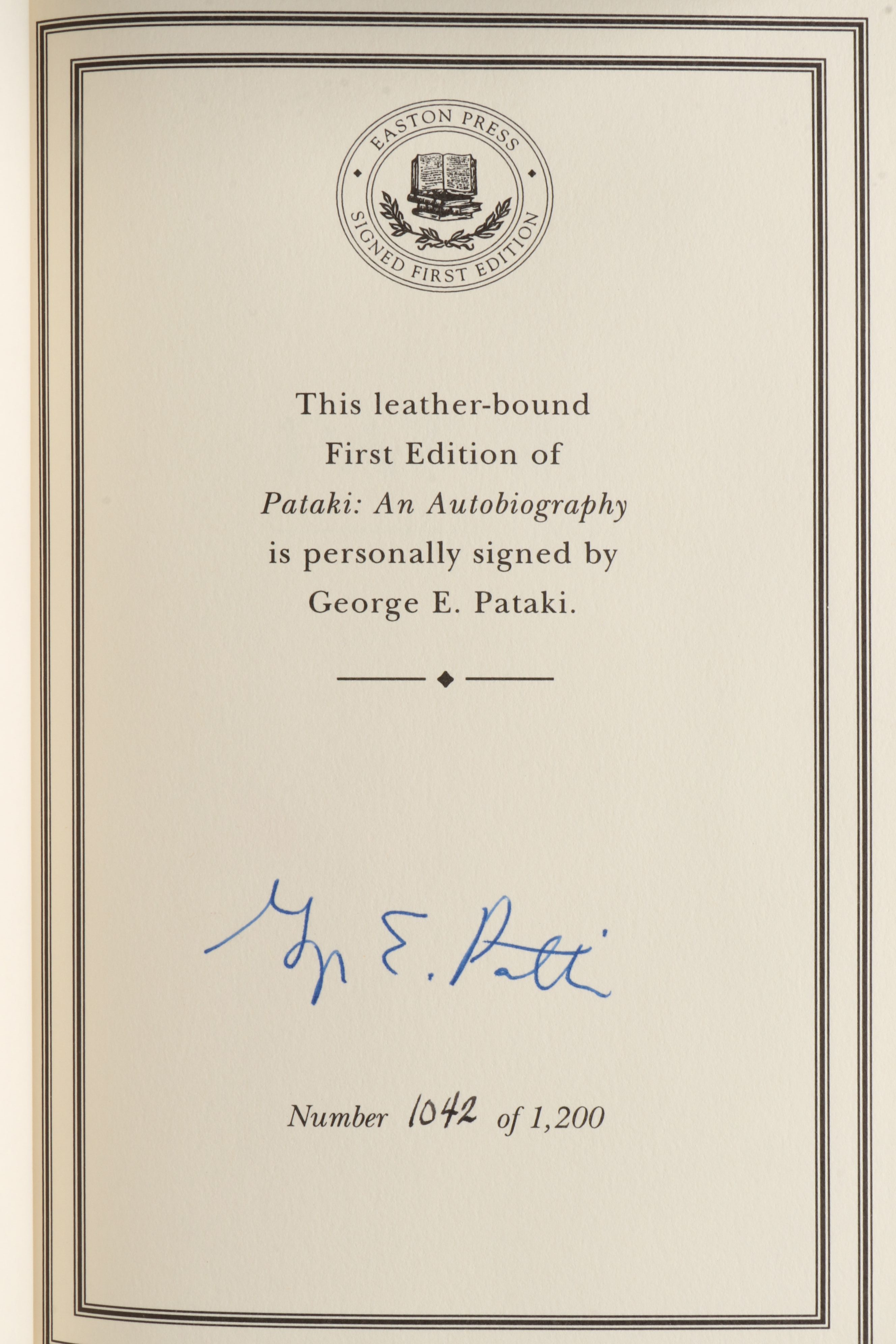 Signed First Edition "When I Was a Young Man" by Bob Kerrey and More Books