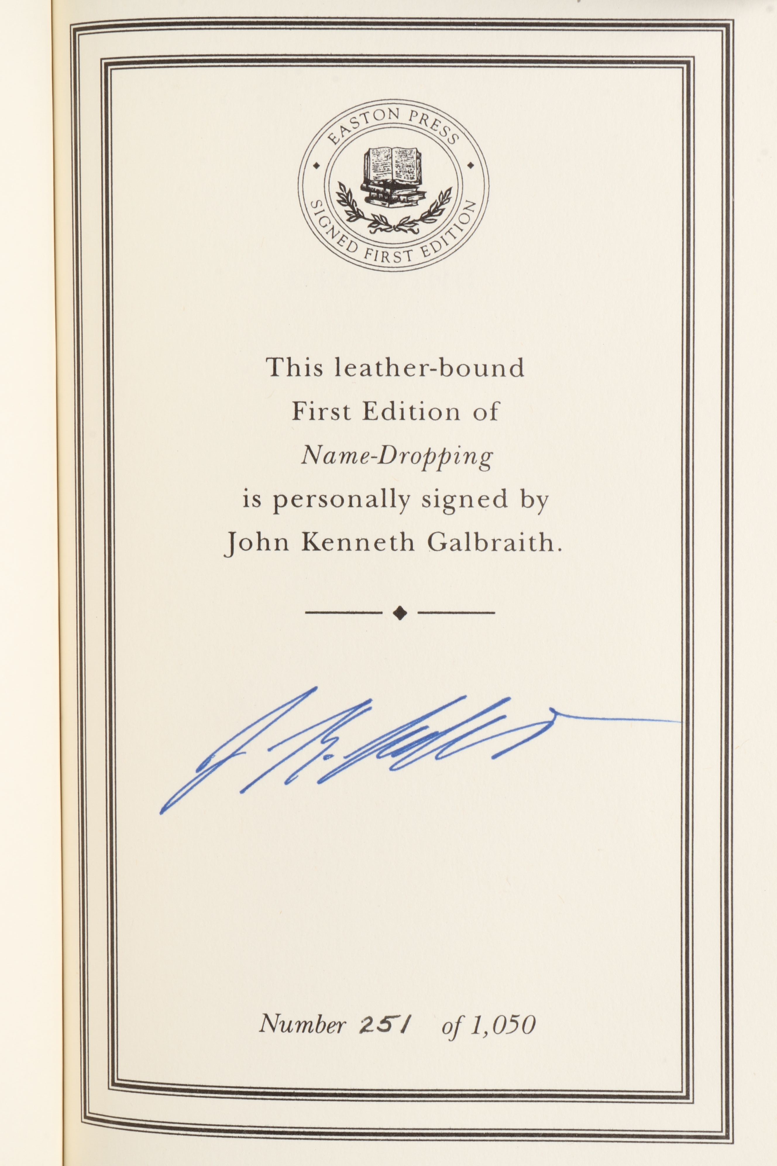 Signed First Edition "When I Was a Young Man" by Bob Kerrey and More Books