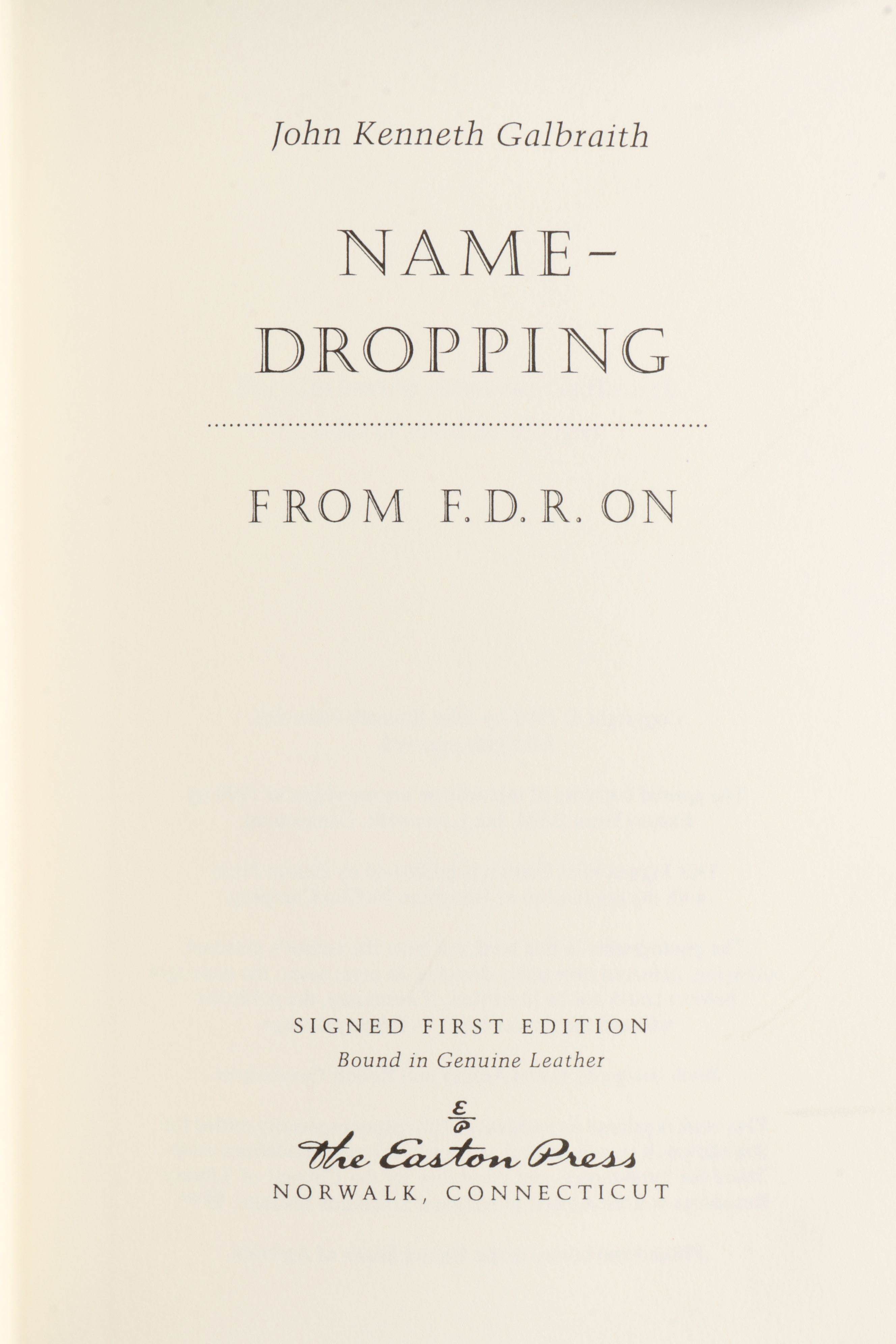 Signed First Edition "When I Was a Young Man" by Bob Kerrey and More Books
