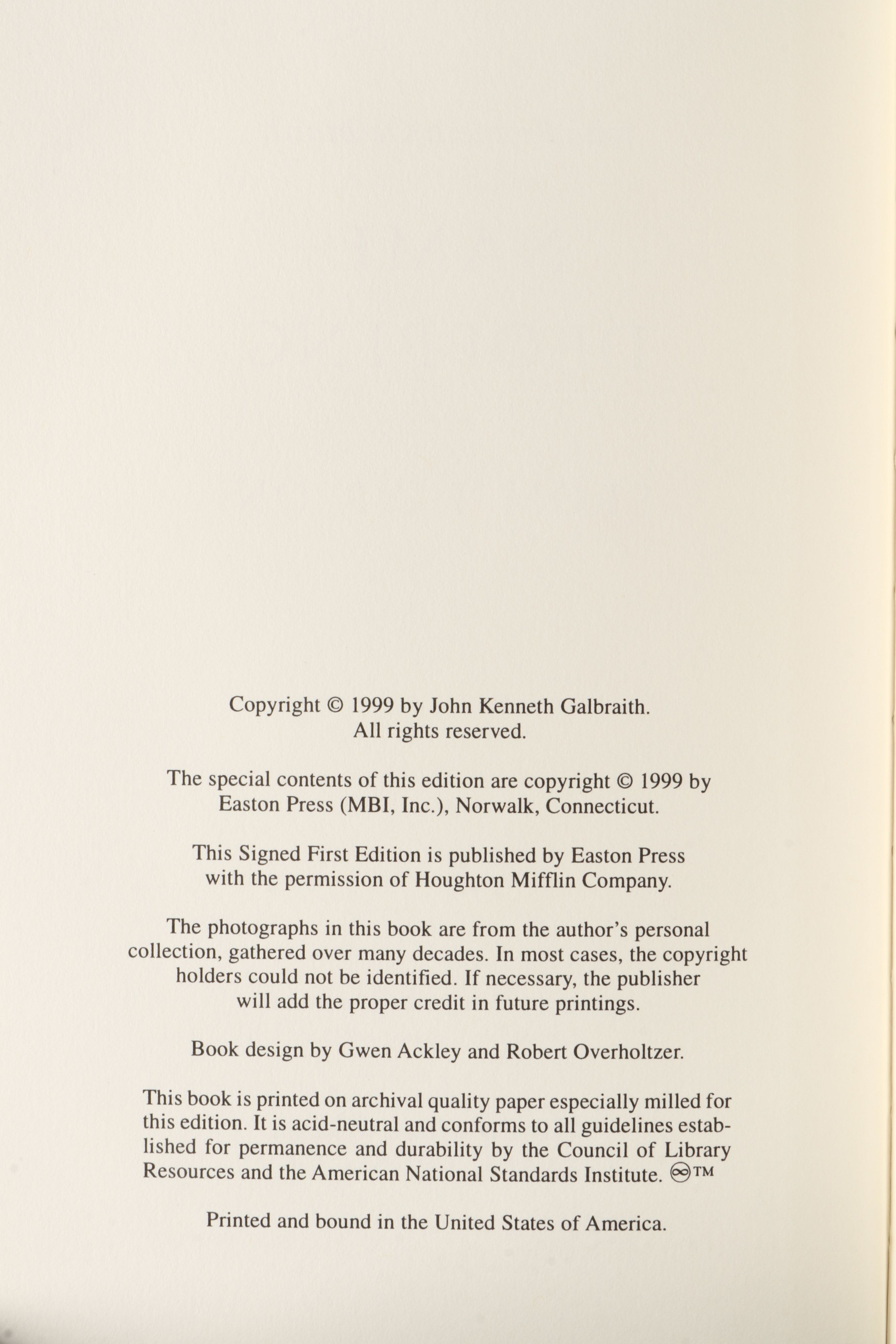 Signed First Edition "When I Was a Young Man" by Bob Kerrey and More Books