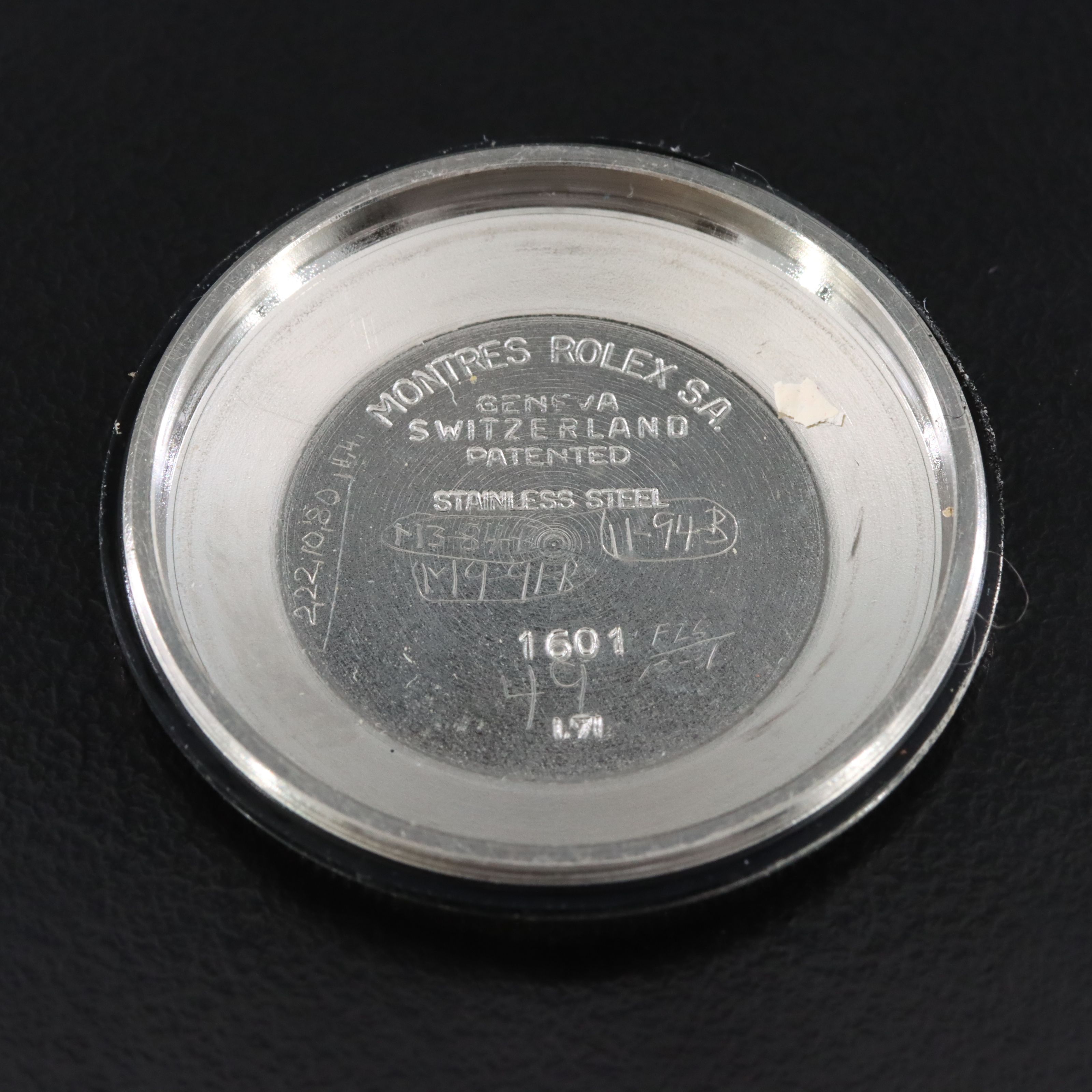 1971 Rolex Linen Dial Custom Band Datejust Watch