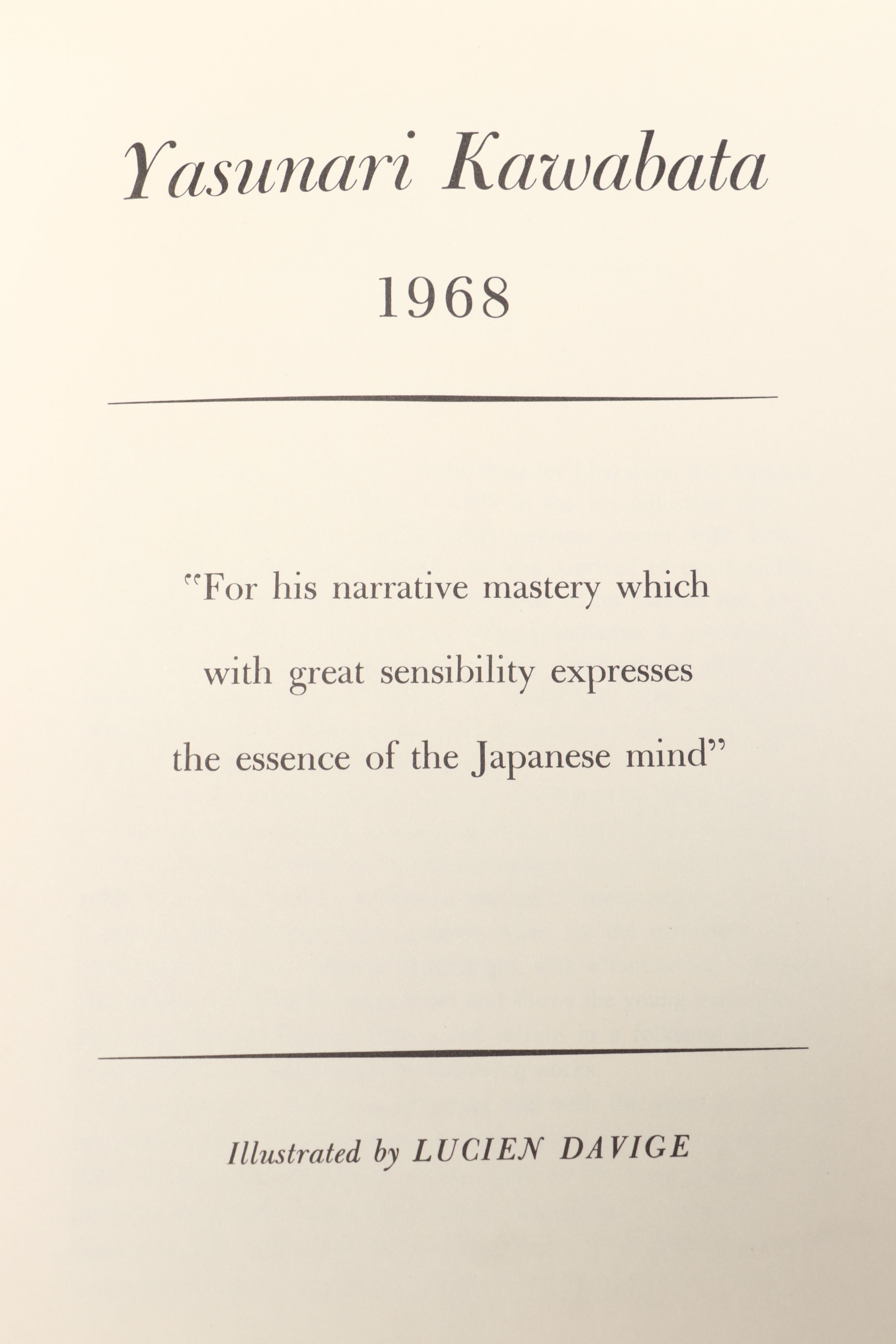 Nobel Prize Library Featuring Works by Camus, Kipling and More, 1971