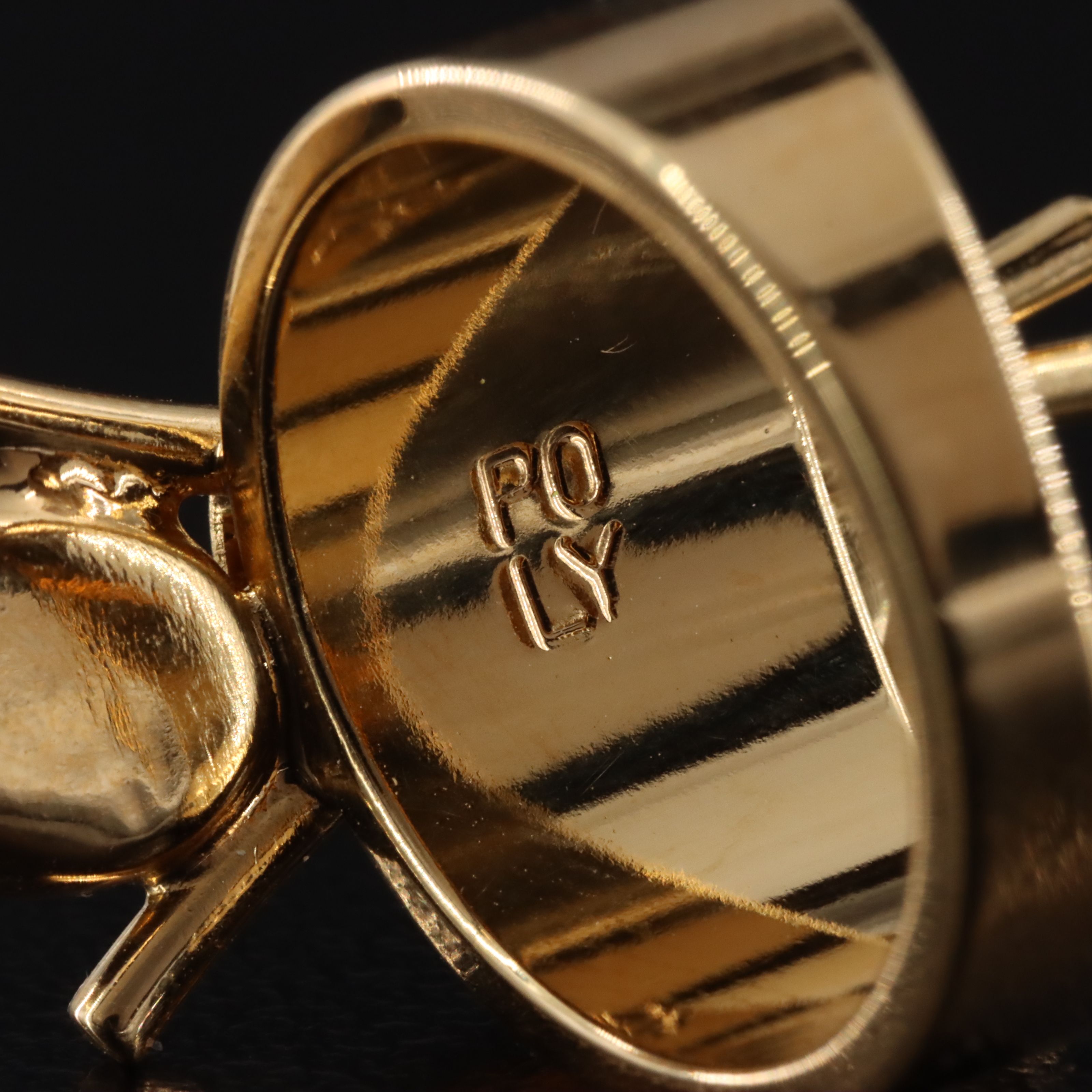 Christophe Poly Abstract Glass Ring