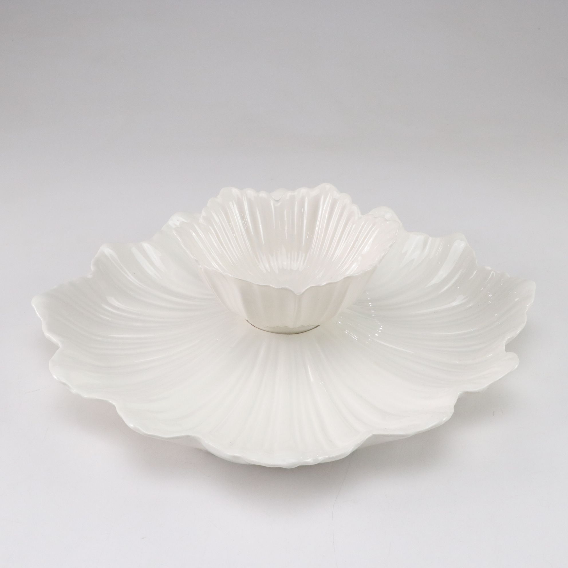 Aseda Bo Borgström Swedish Glass Vase, Whittier Lotus Serving Platter & More