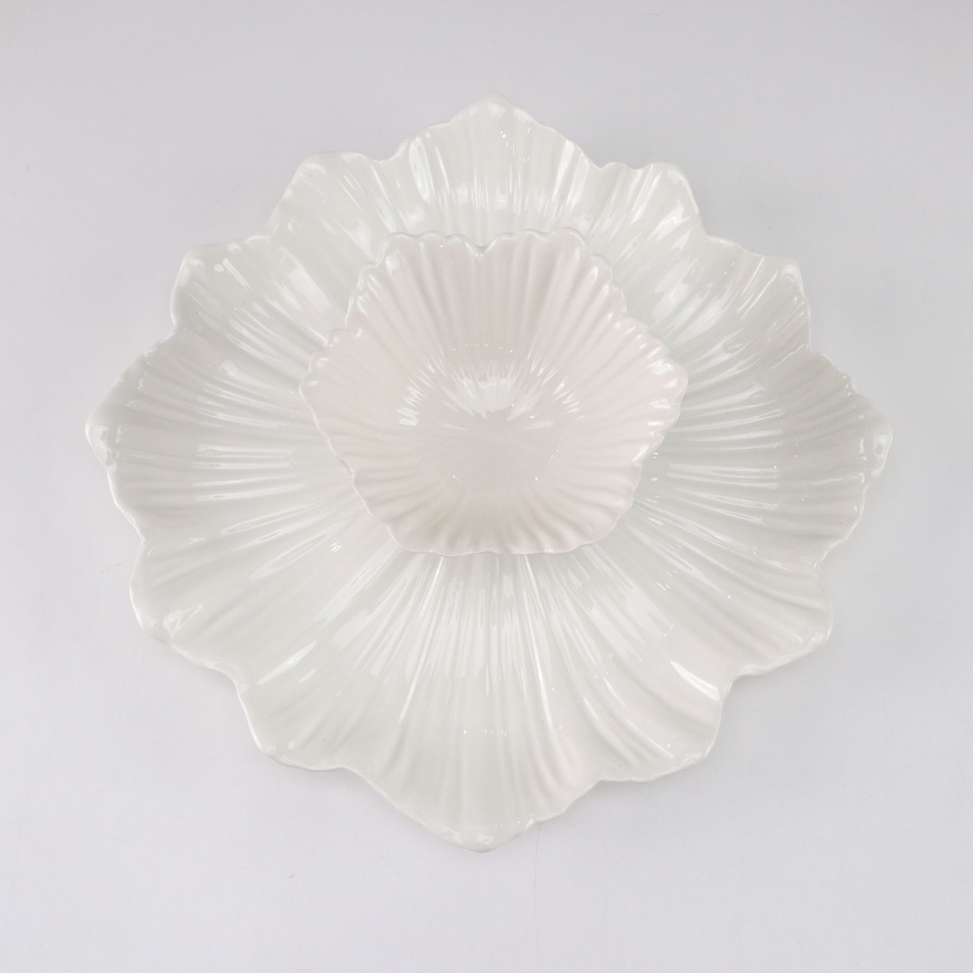 Aseda Bo Borgström Swedish Glass Vase, Whittier Lotus Serving Platter & More