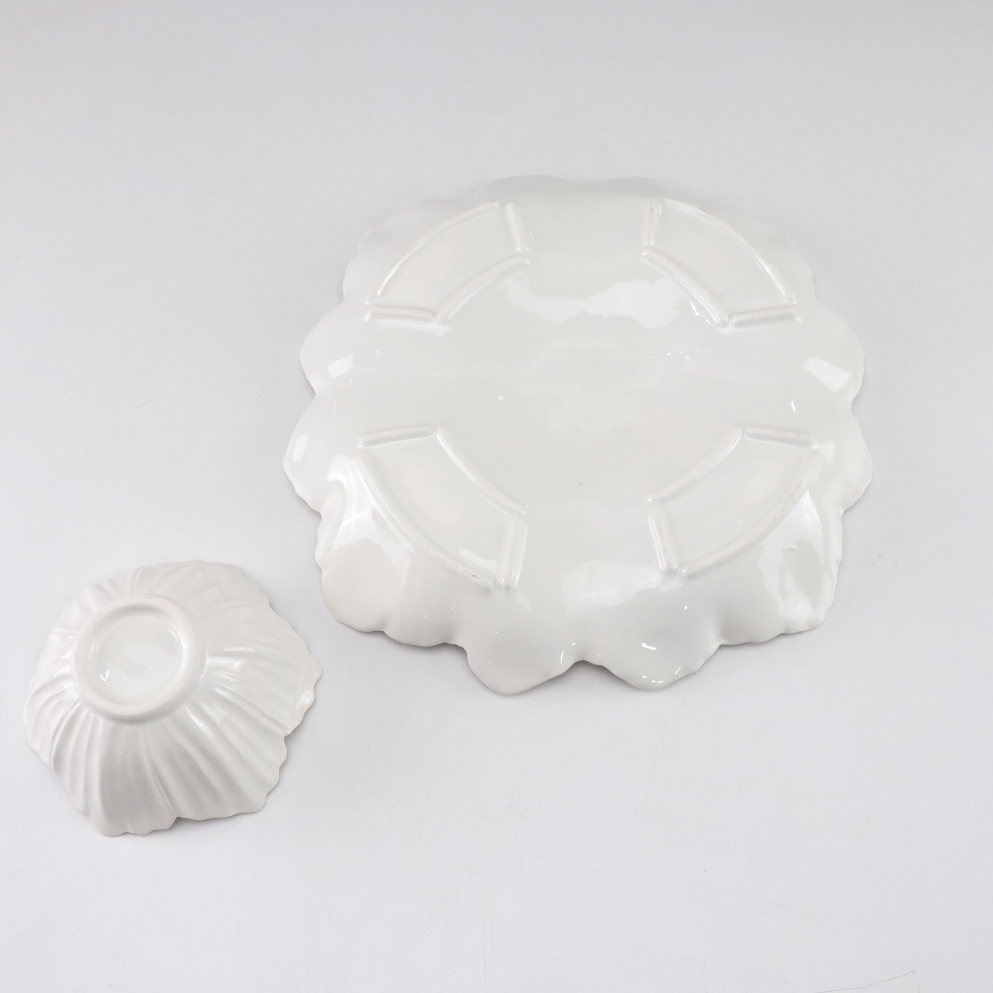 Aseda Bo Borgström Swedish Glass Vase, Whittier Lotus Serving Platter & More
