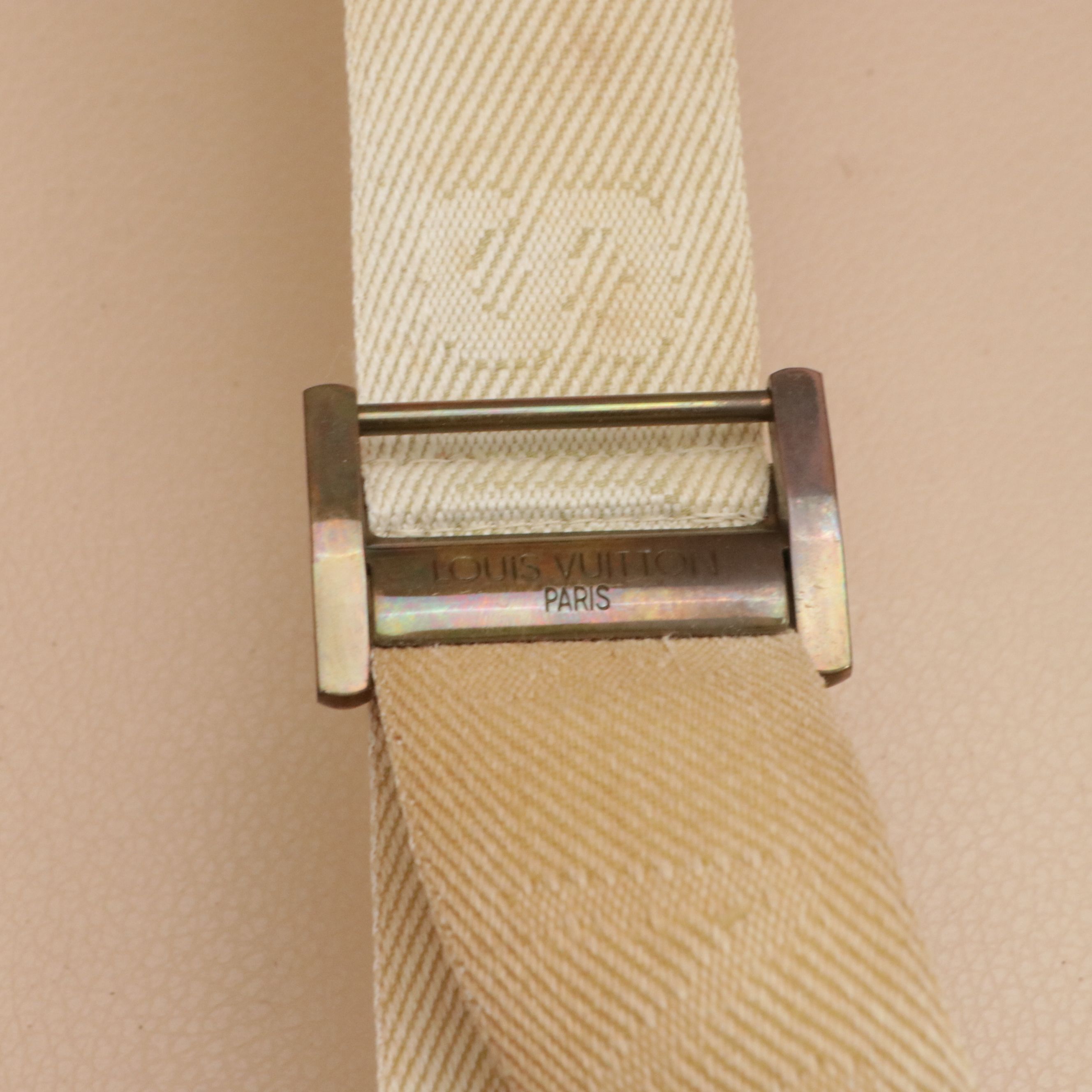 Louis Vuitton Stratos 50 Secret Lock Suitcase in Monogram Canvas and Leather