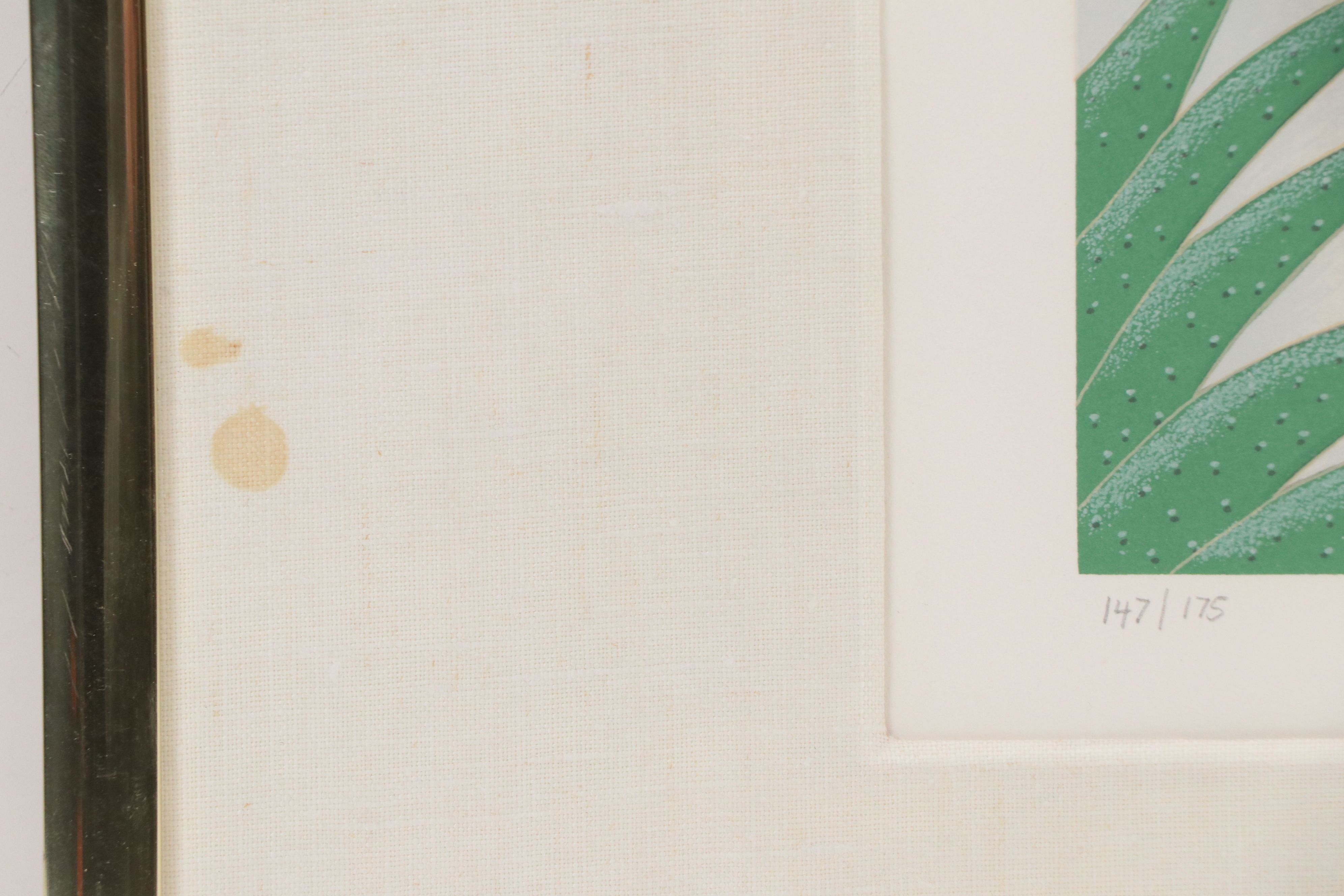 Thomas McKnight Serigraph "Chapel," 1985