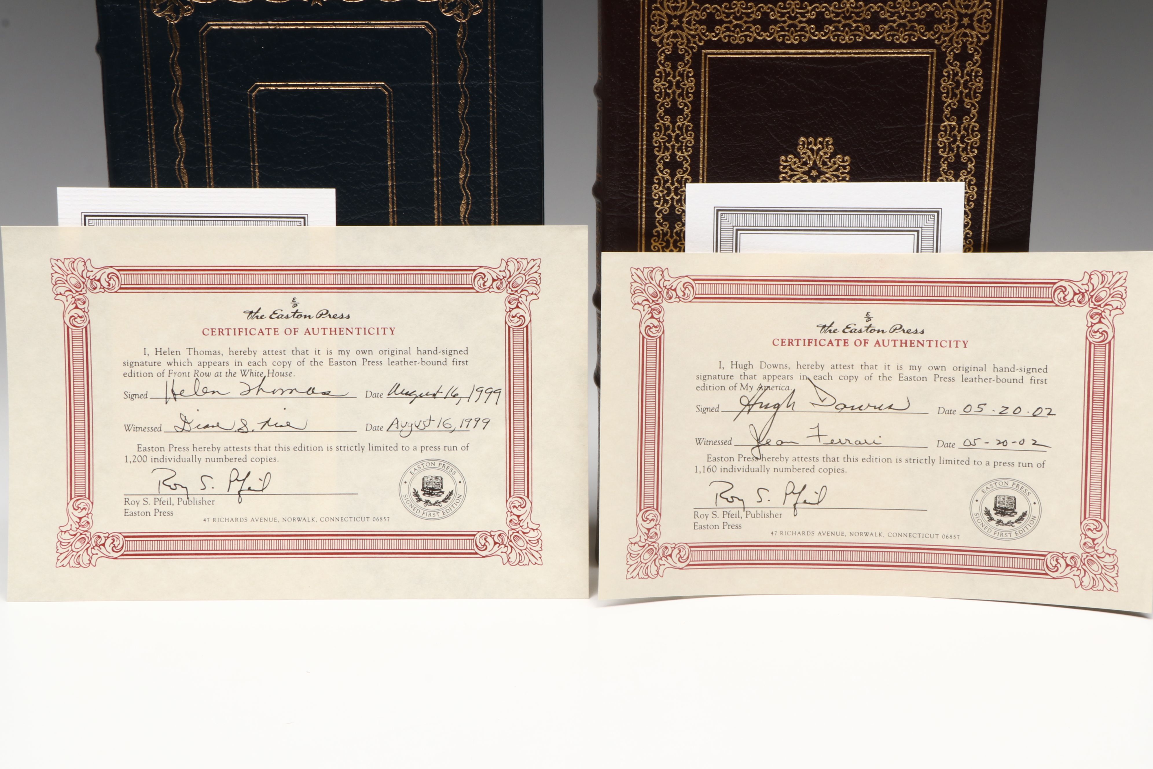 Signed First Edition "American Scoundrel" by Thomas Keneally with More Books