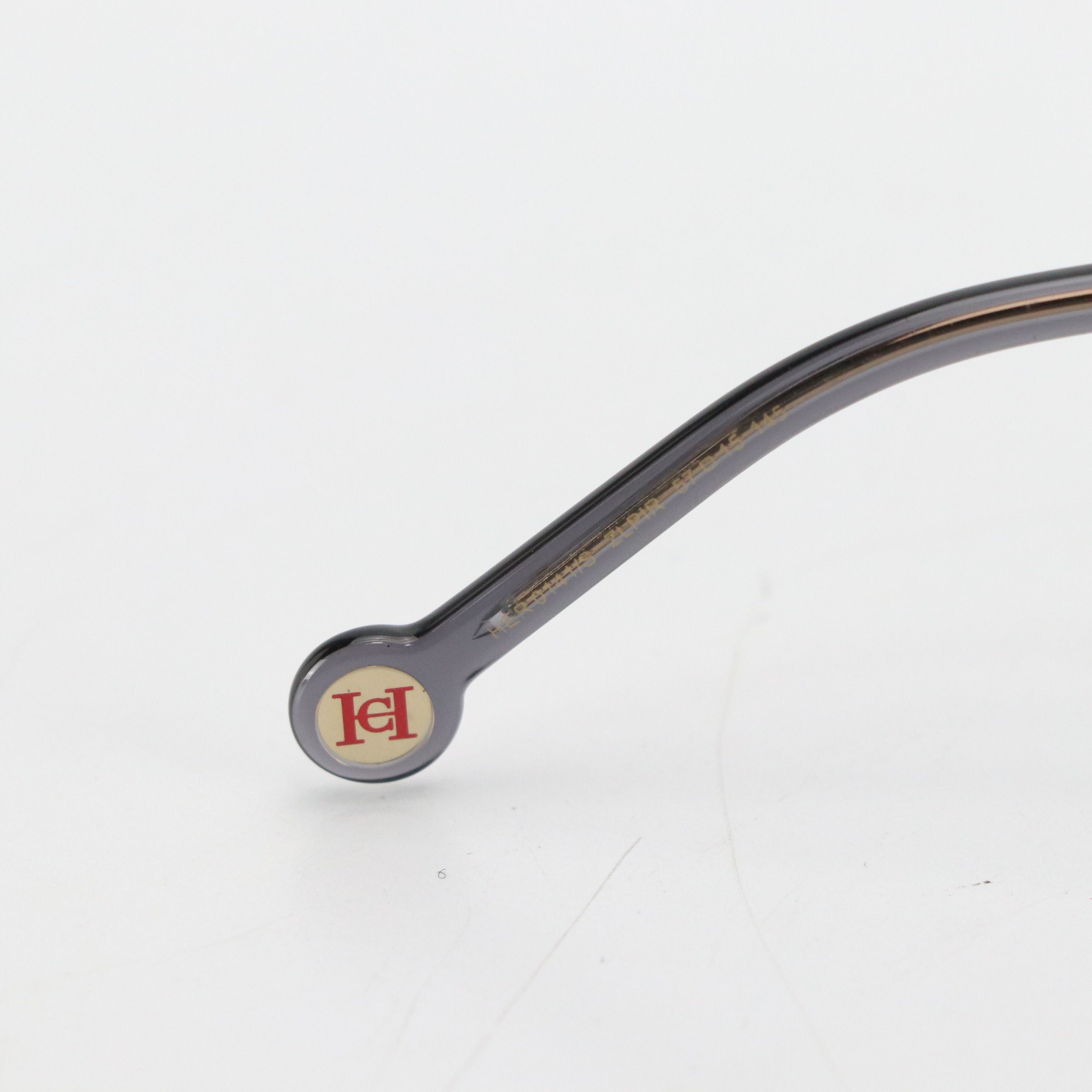 Carolina Herrera HER 0141/S ZLPIR Grey/Violet Cat Eye Sunglasses, With Case