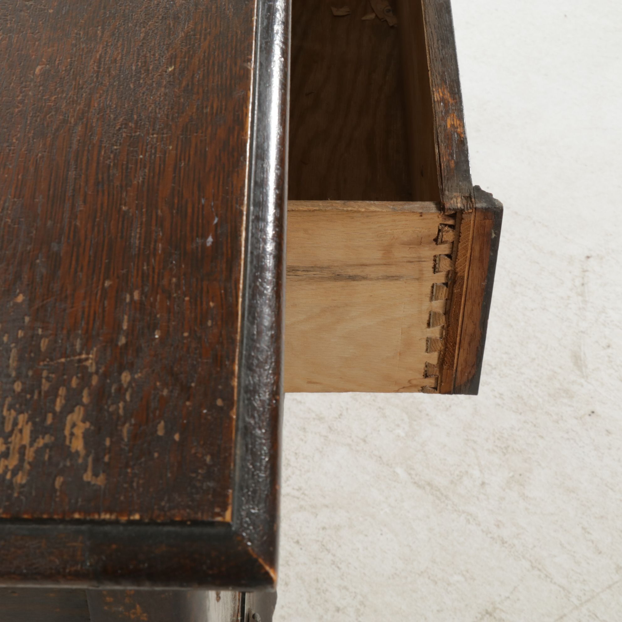 Empire Furniture Queen Anne Style Oak Sideboard, Early 20th Century