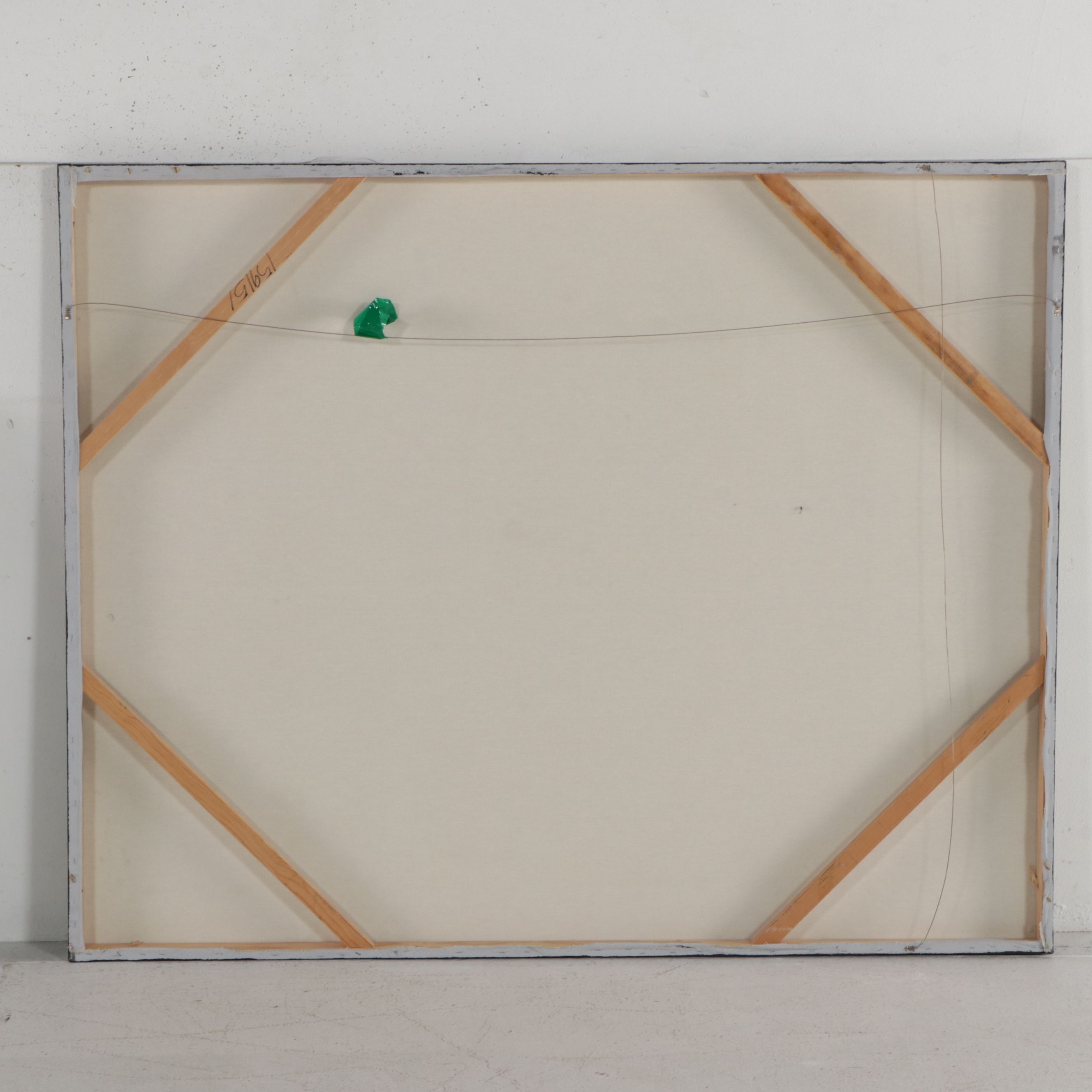 Z. Vogt Abstract Geometric Acrylic Painting