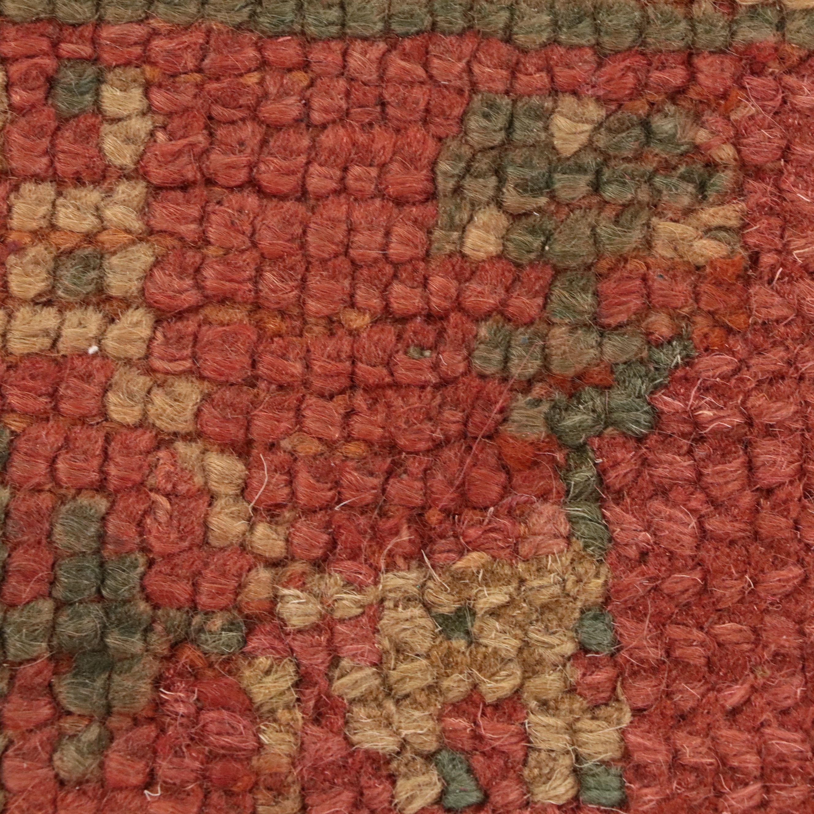 6'10 x 12'7 Hand-Knotted Turkish Oushak Area Rug