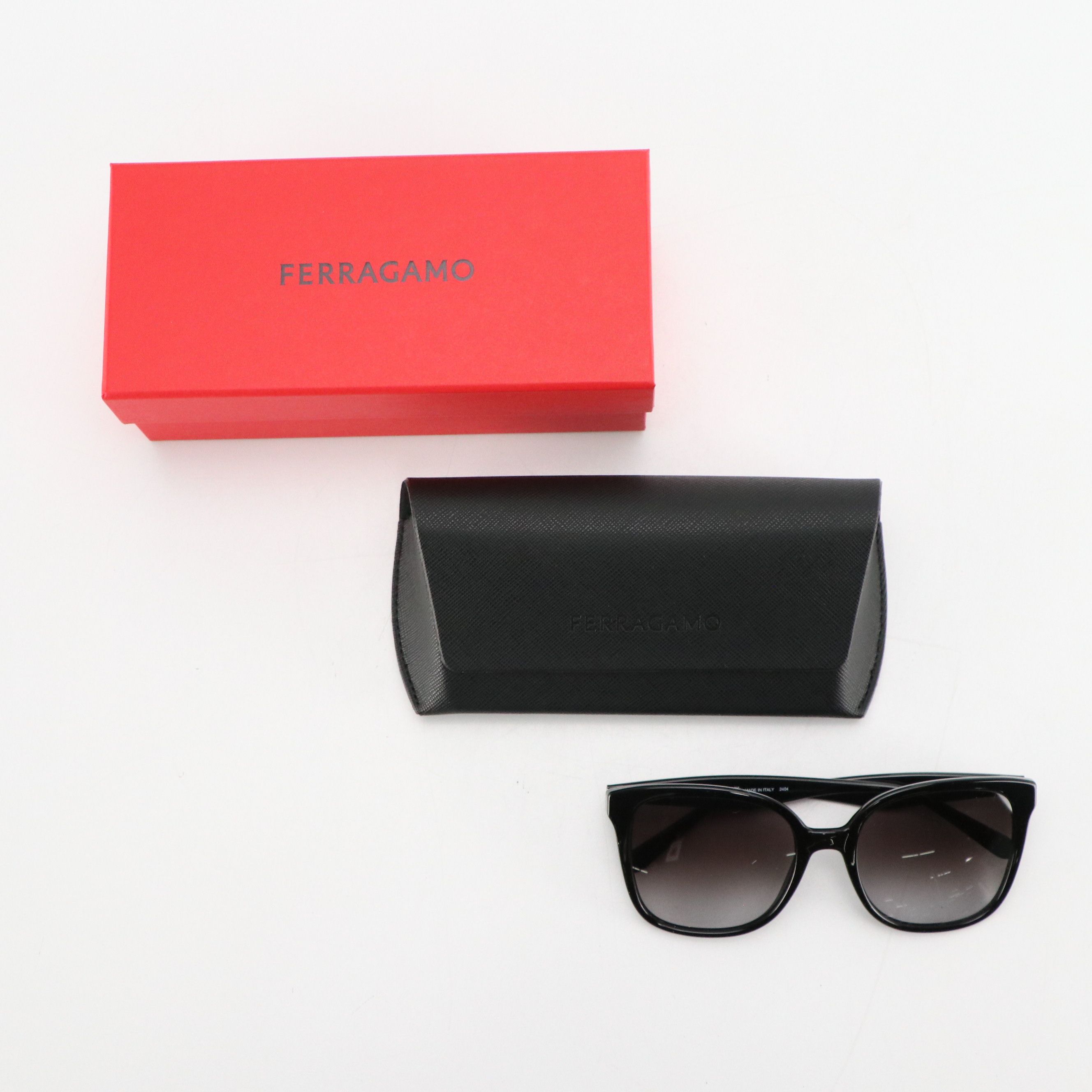 Salvatore Ferragamo SF1072S Square Sunglasses with Case and Box