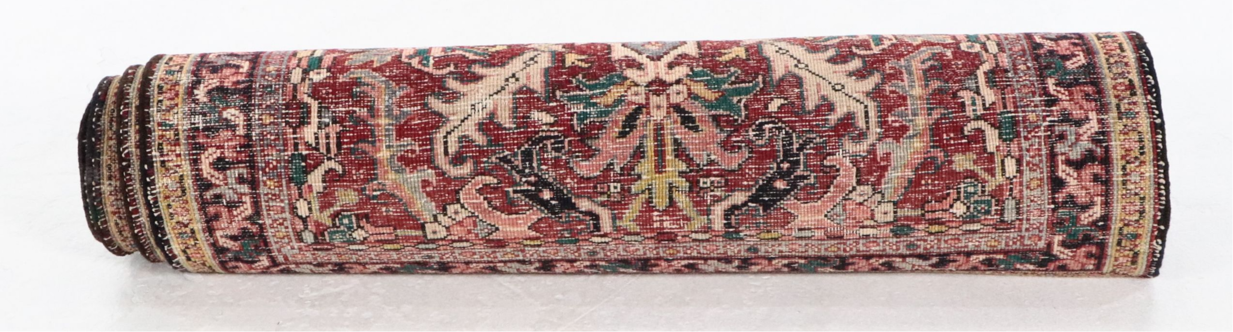 3'6 x 12'11 Hand-Knotted Persian Arak Long Rug