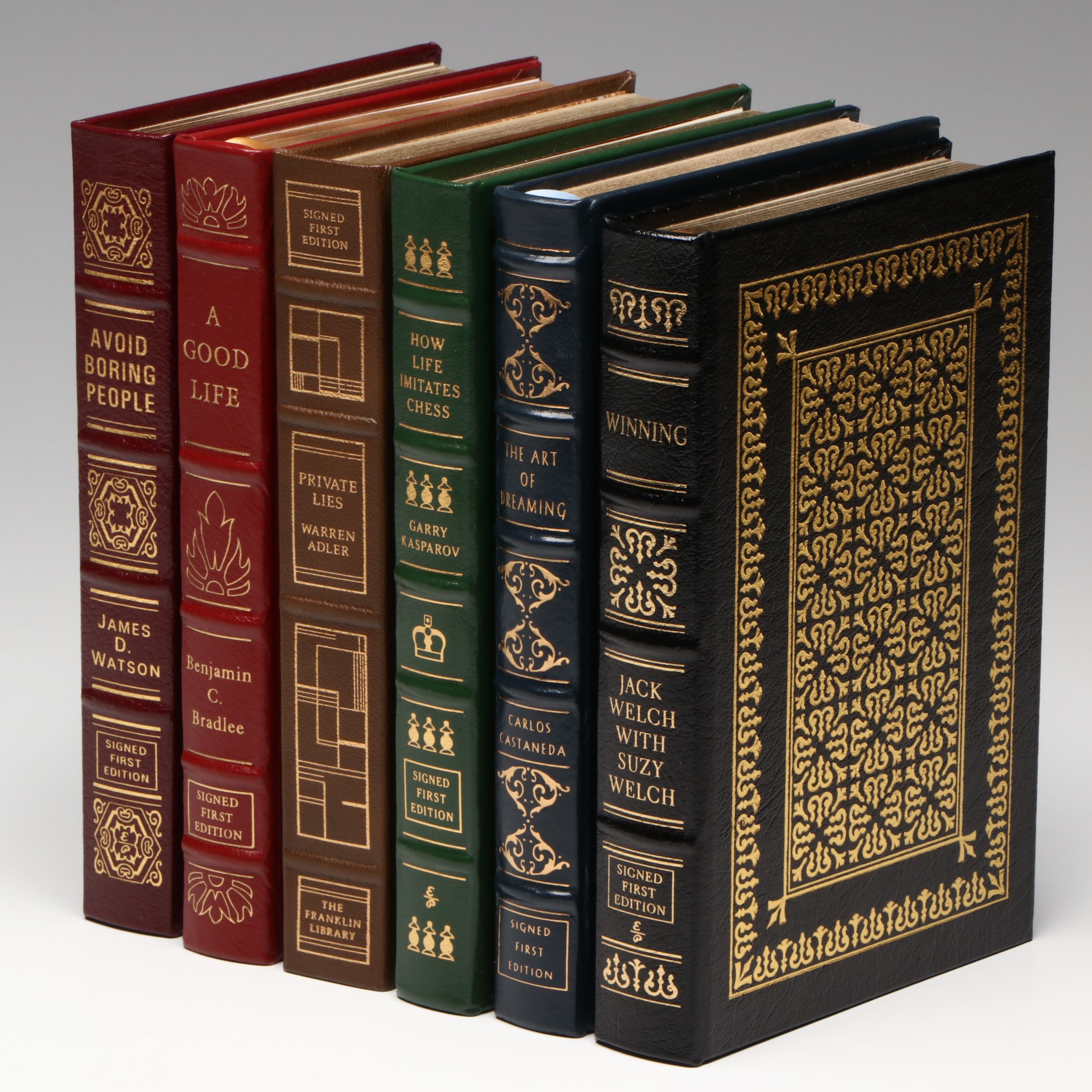 Signed First Edition "How Life Imitates Chess" by Gary Kasparov and More