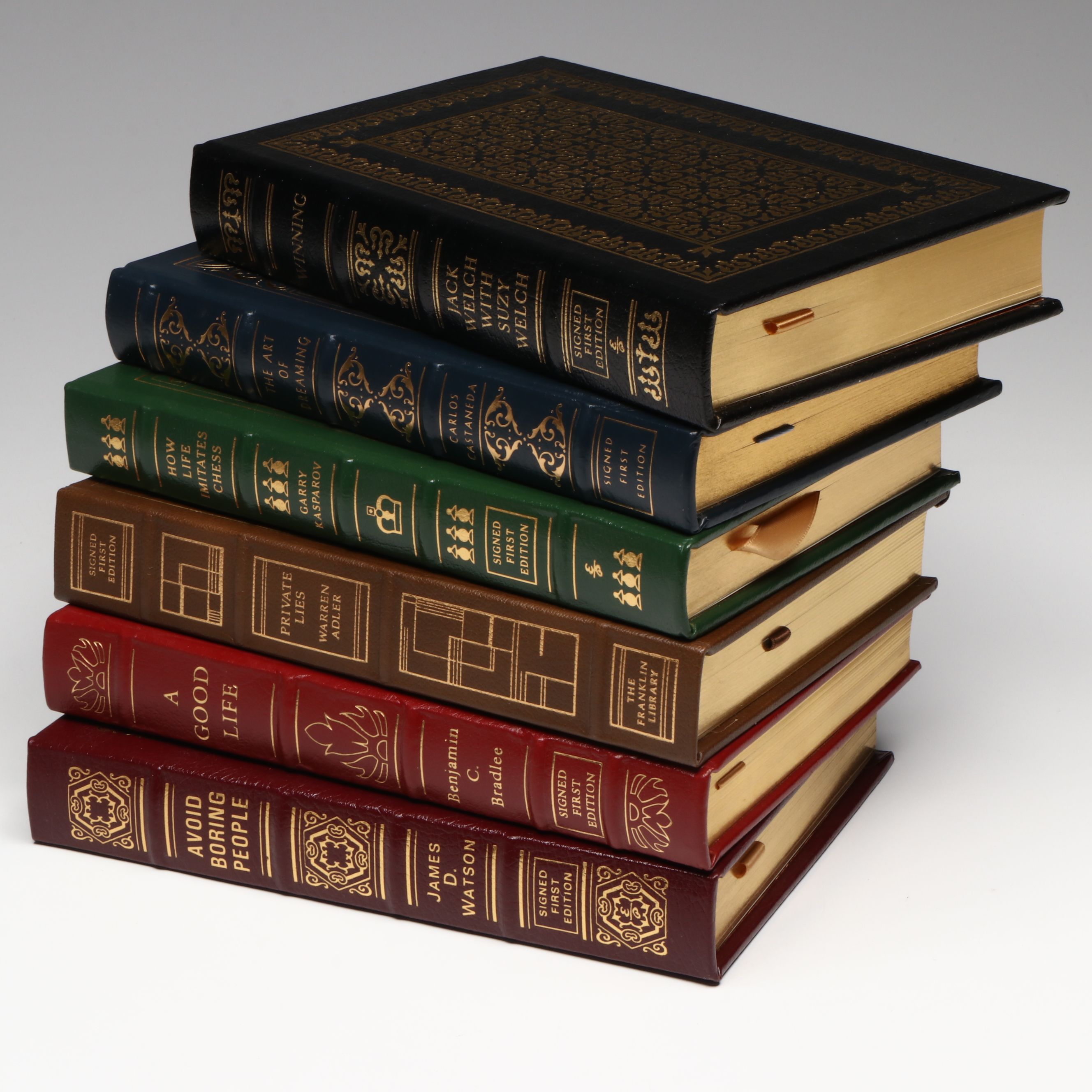 Signed First Edition "How Life Imitates Chess" by Gary Kasparov and More