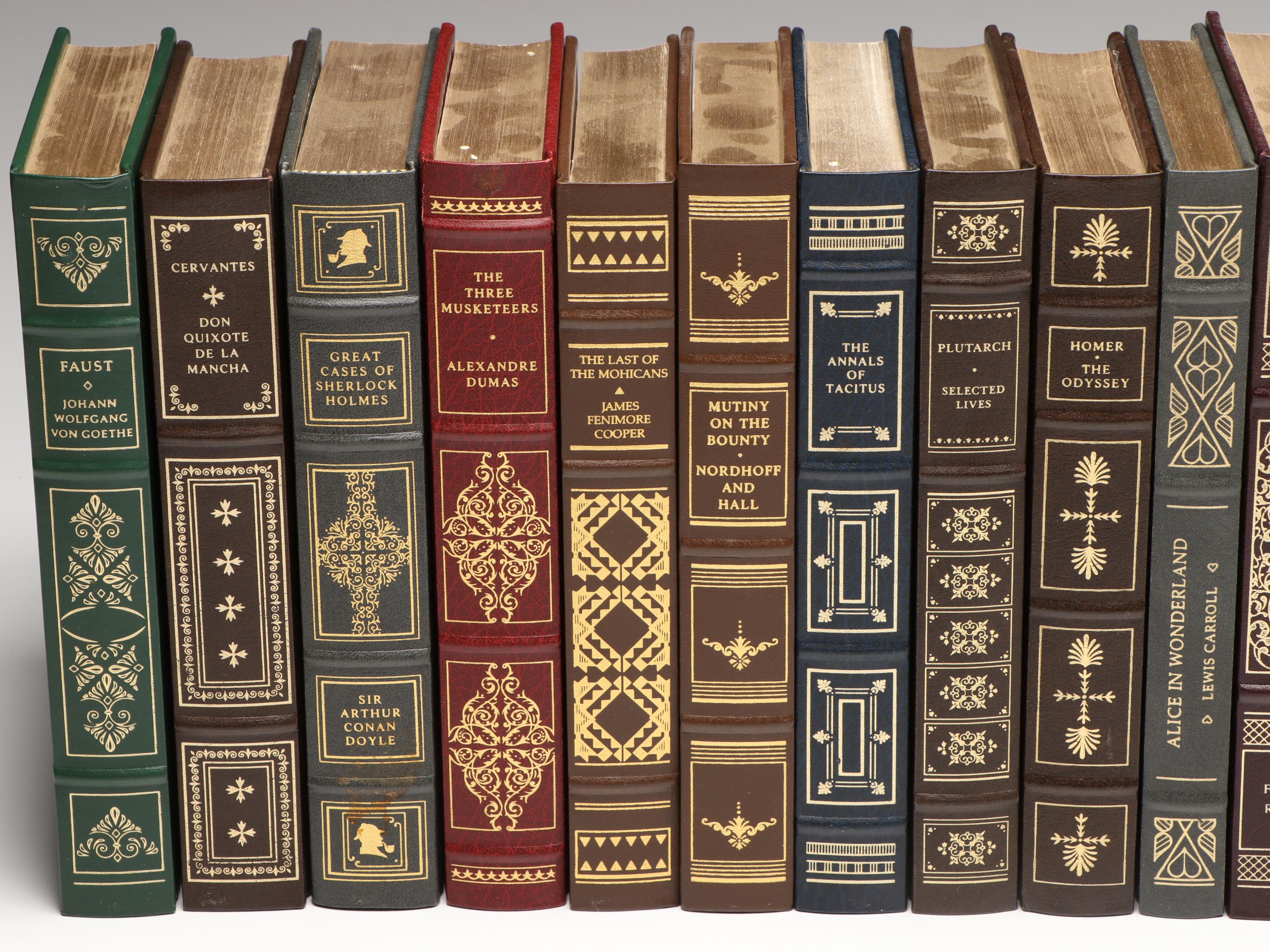 Franklin Library "Don Quixote de la Mancha" by Cervantes and More Books