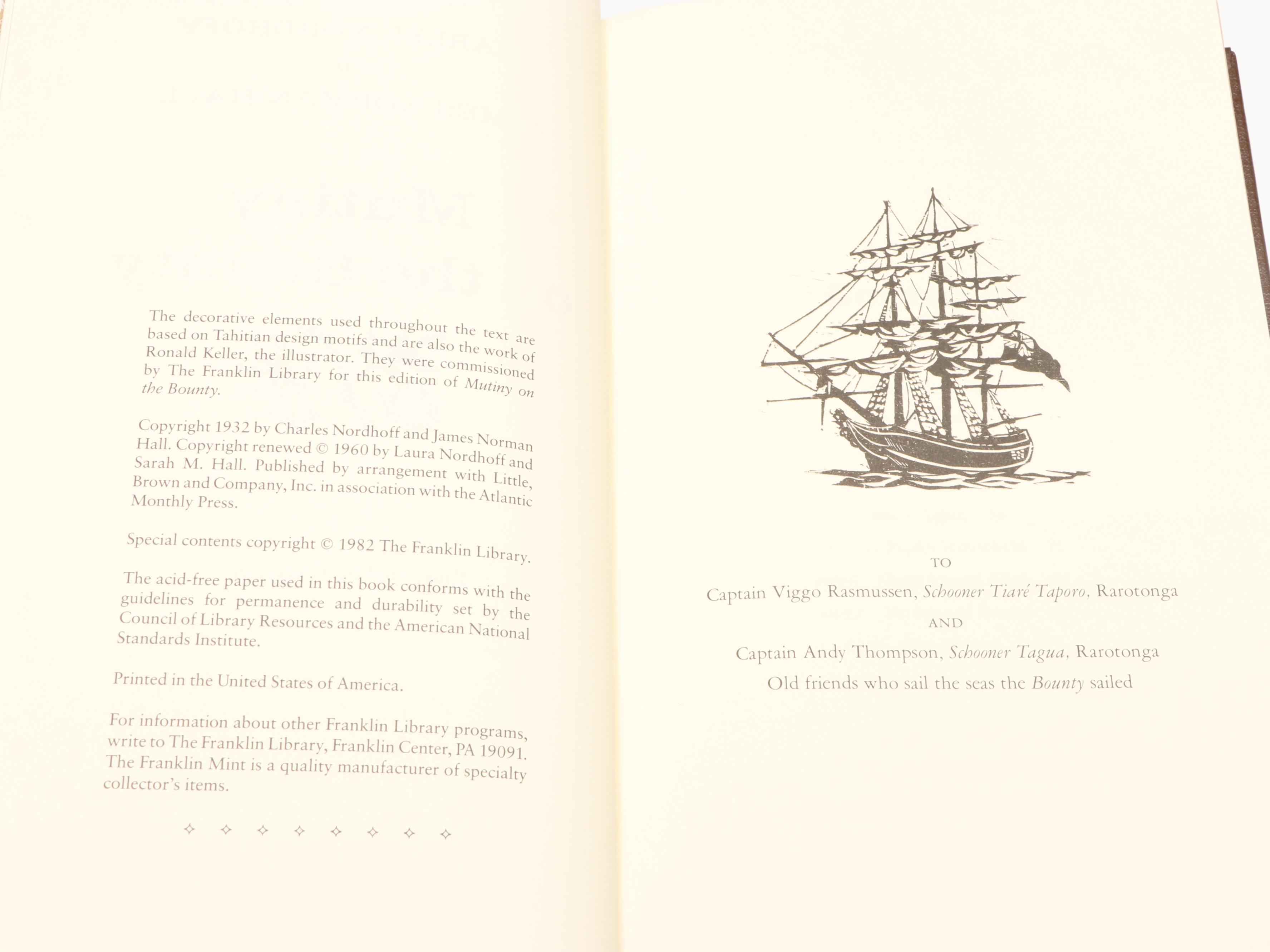 Franklin Library "Don Quixote de la Mancha" by Cervantes and More Books