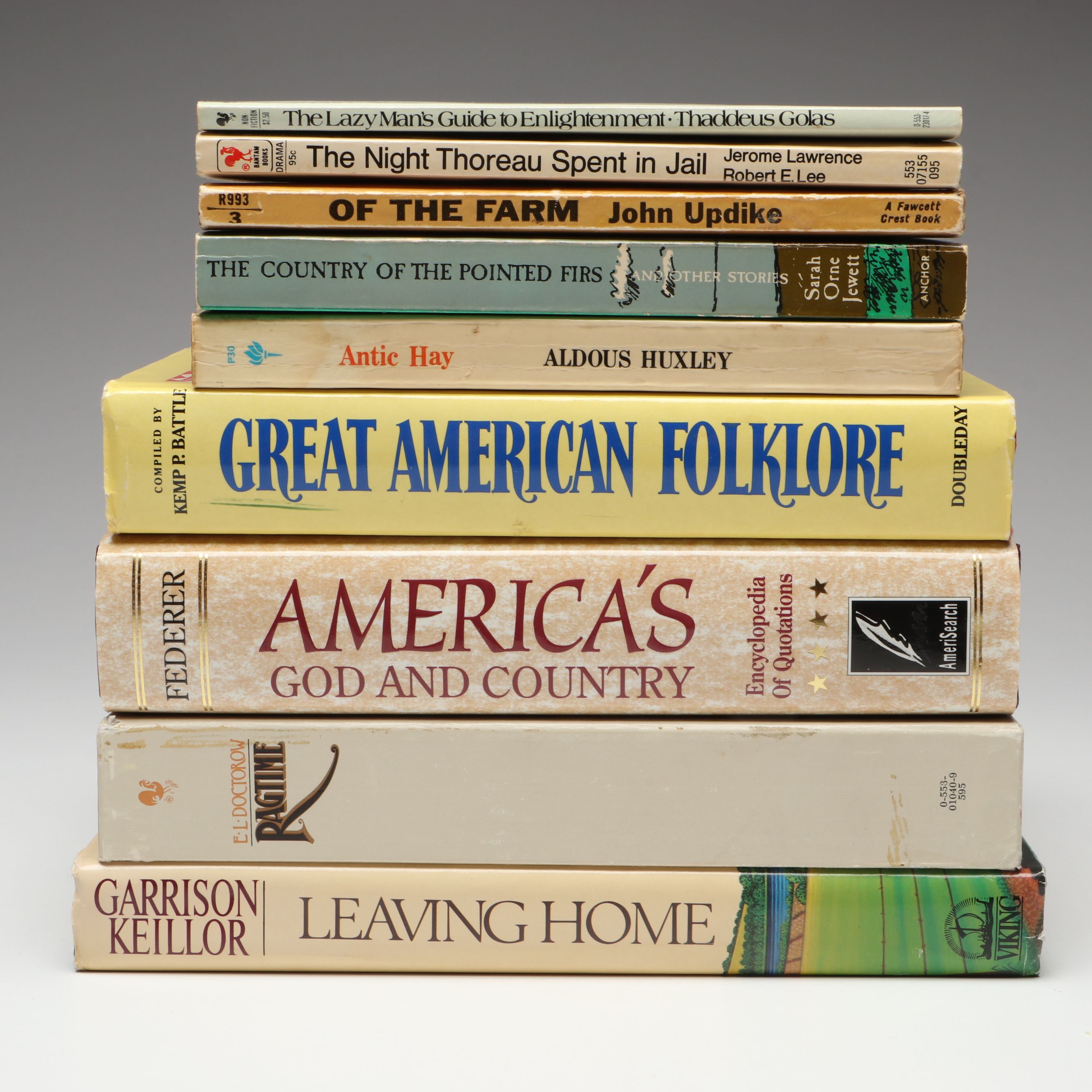 "Great American Folklore" with More American and Historical Fiction Books