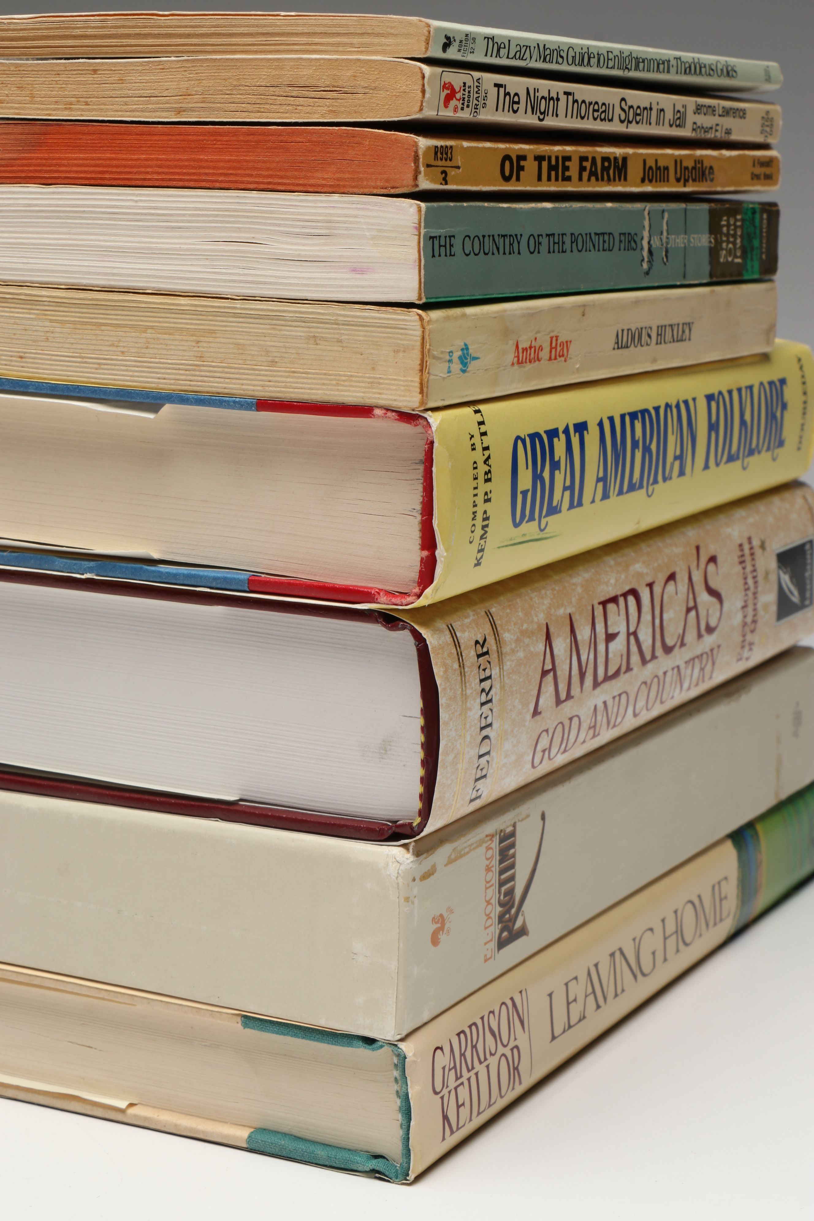 "Great American Folklore" with More American and Historical Fiction Books