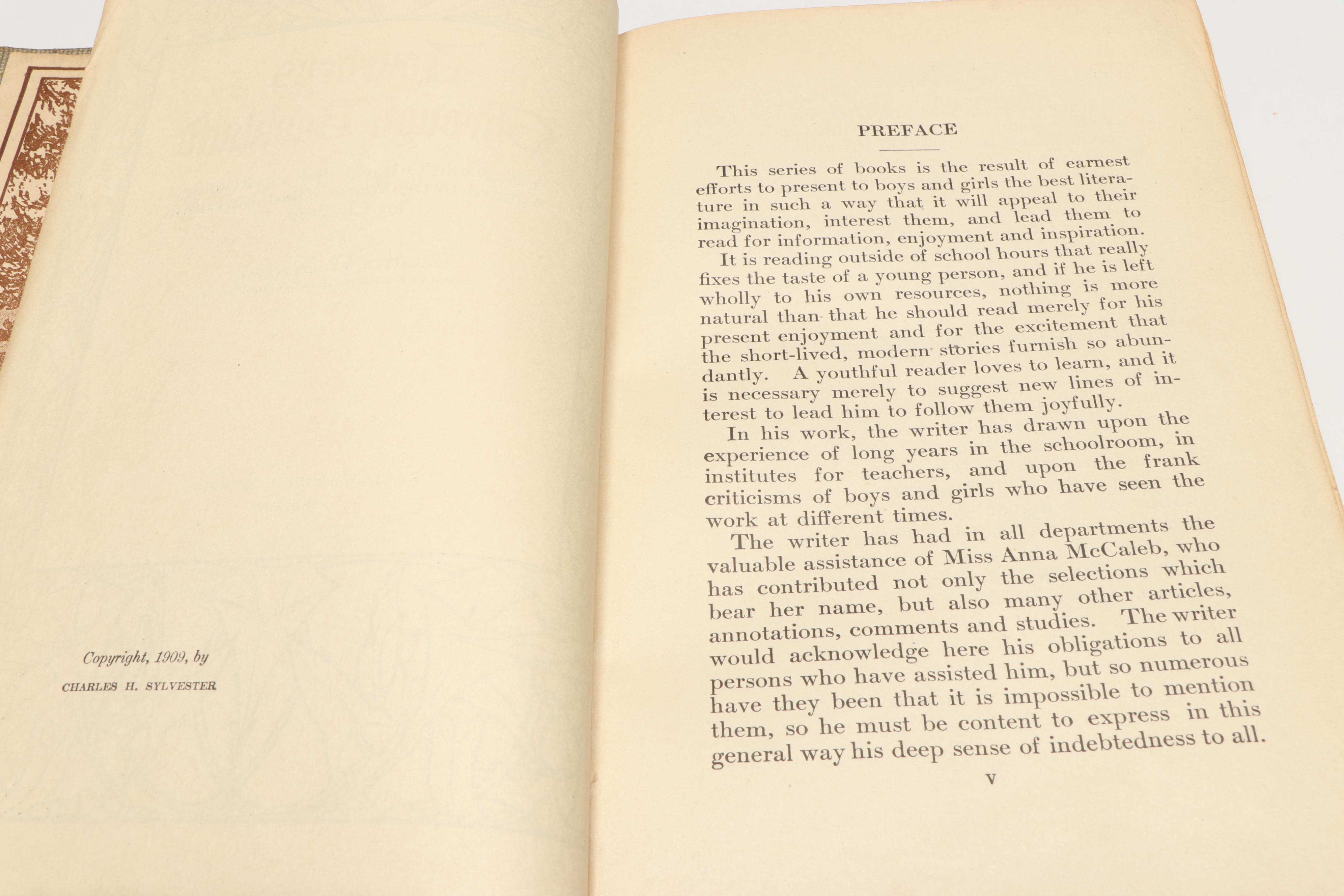 "Journeys Through Bookland" Eleven-Volume Set by Charles H. Sylvester, 1909–1913