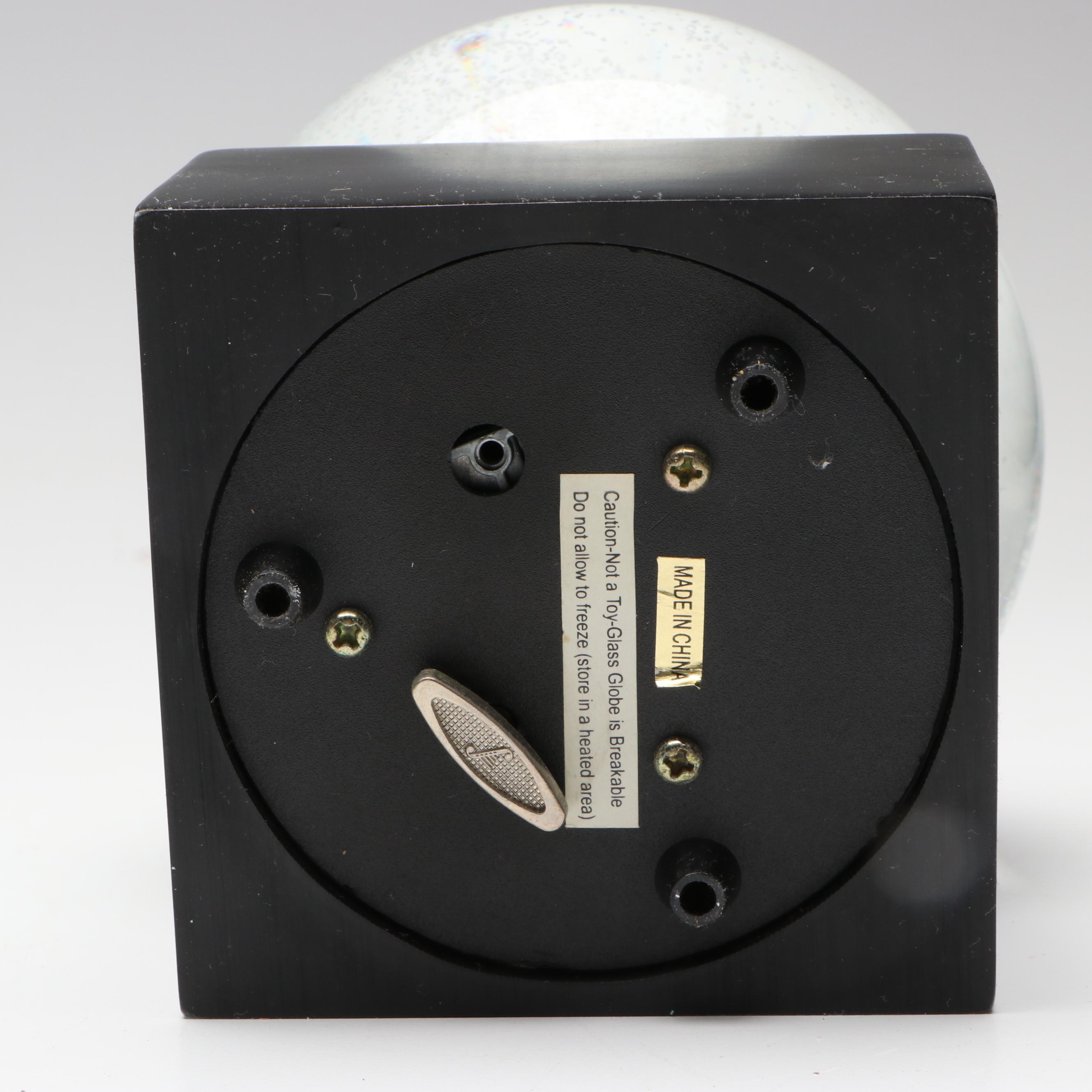 Pfaltzgraff Cardinal and More Christmas Musical Snow Globes