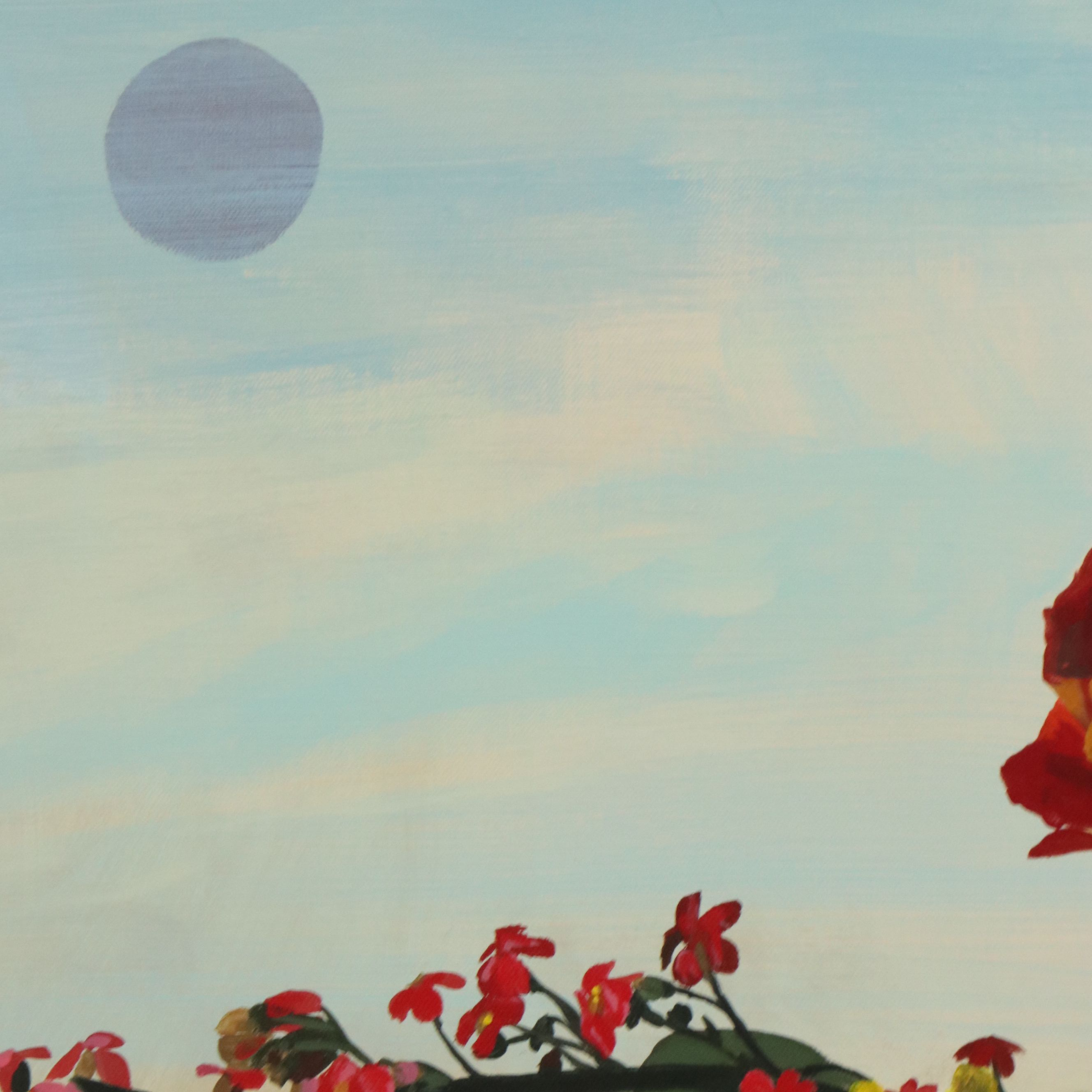 Ben Schonzeit Still Life Acrylic Painting "Dutch Too," 1995