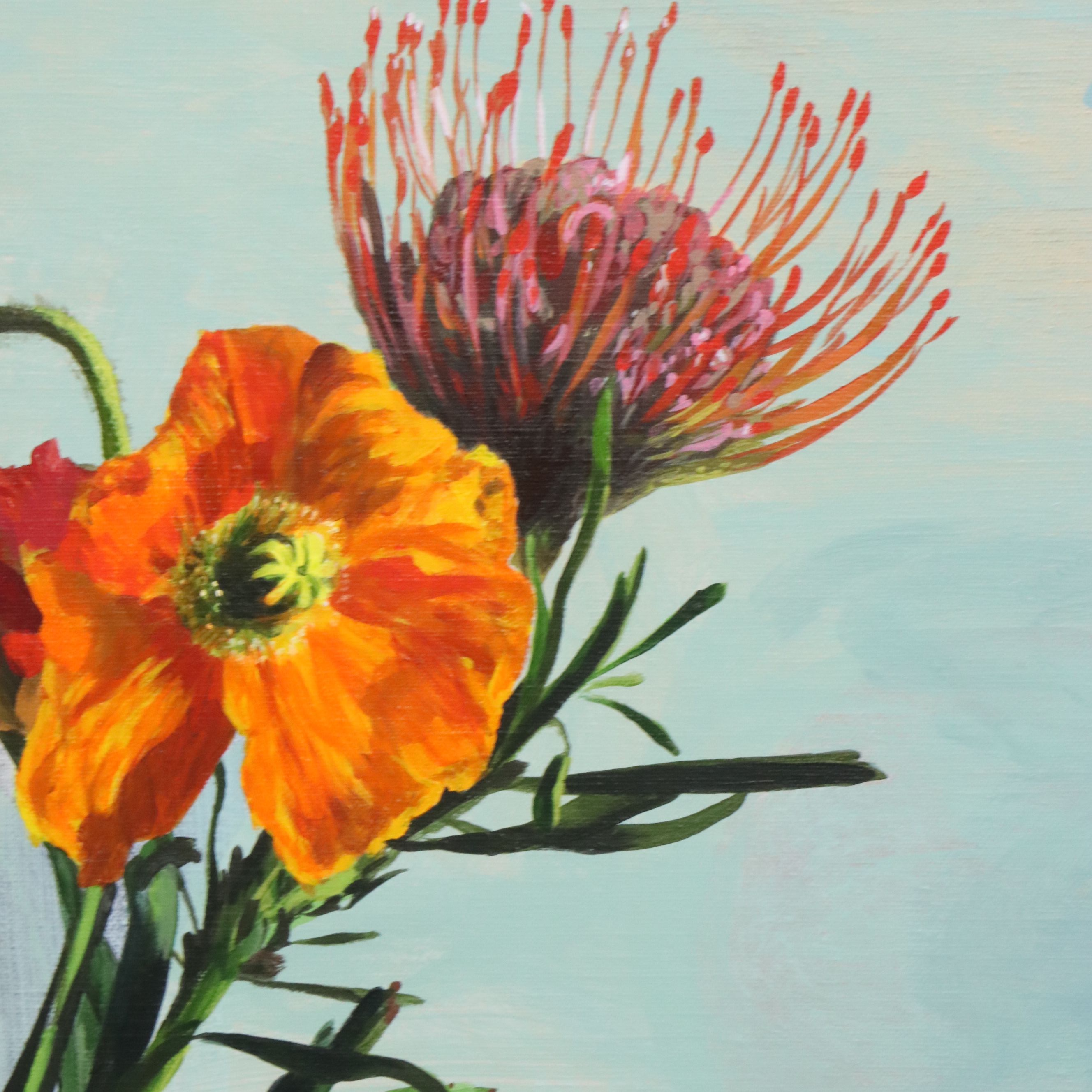 Ben Schonzeit Still Life Acrylic Painting "Dutch Too," 1995