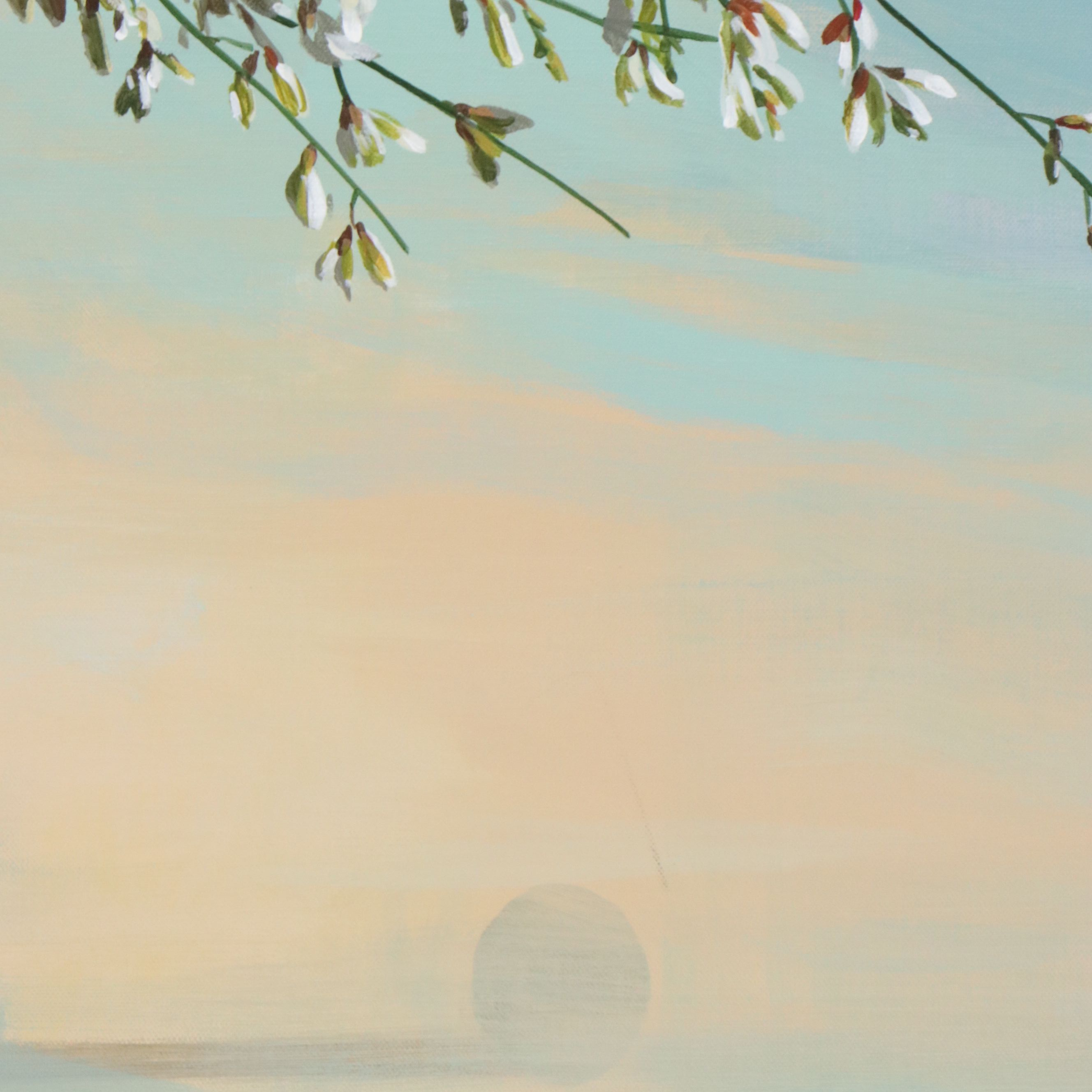 Ben Schonzeit Still Life Acrylic Painting "Dutch Too," 1995