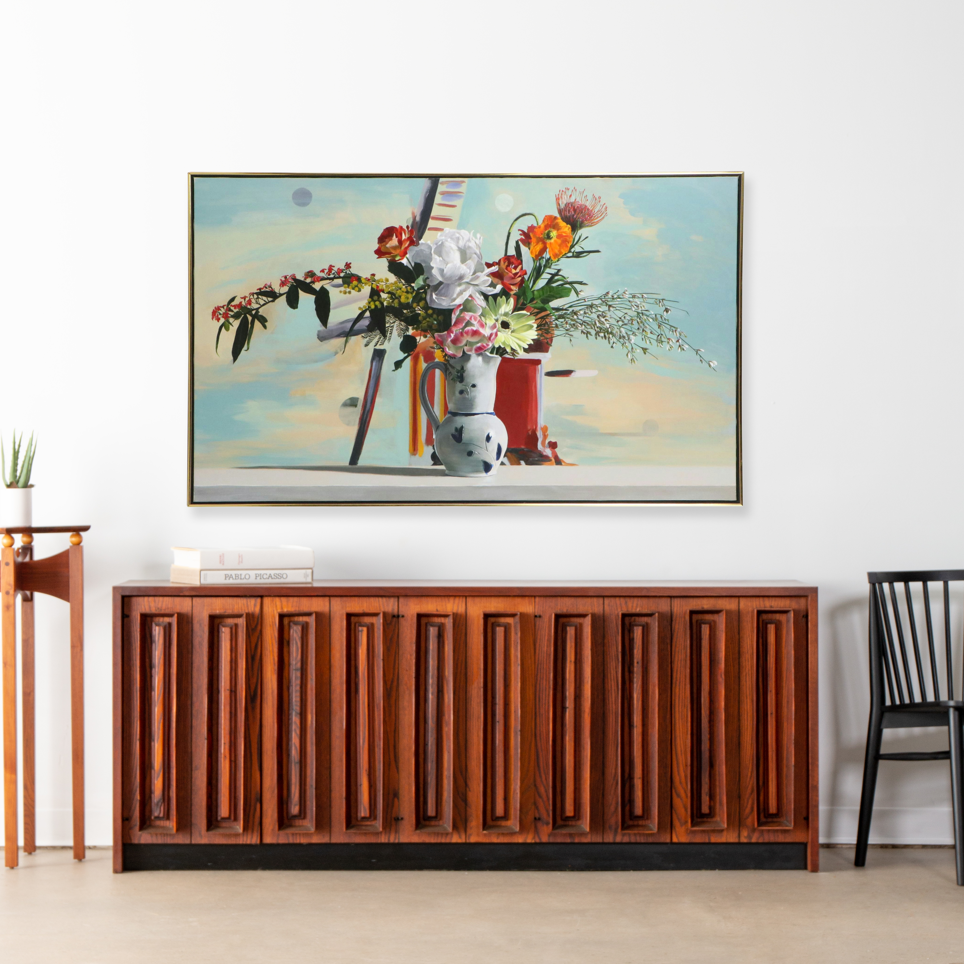 Ben Schonzeit Still Life Acrylic Painting "Dutch Too," 1995