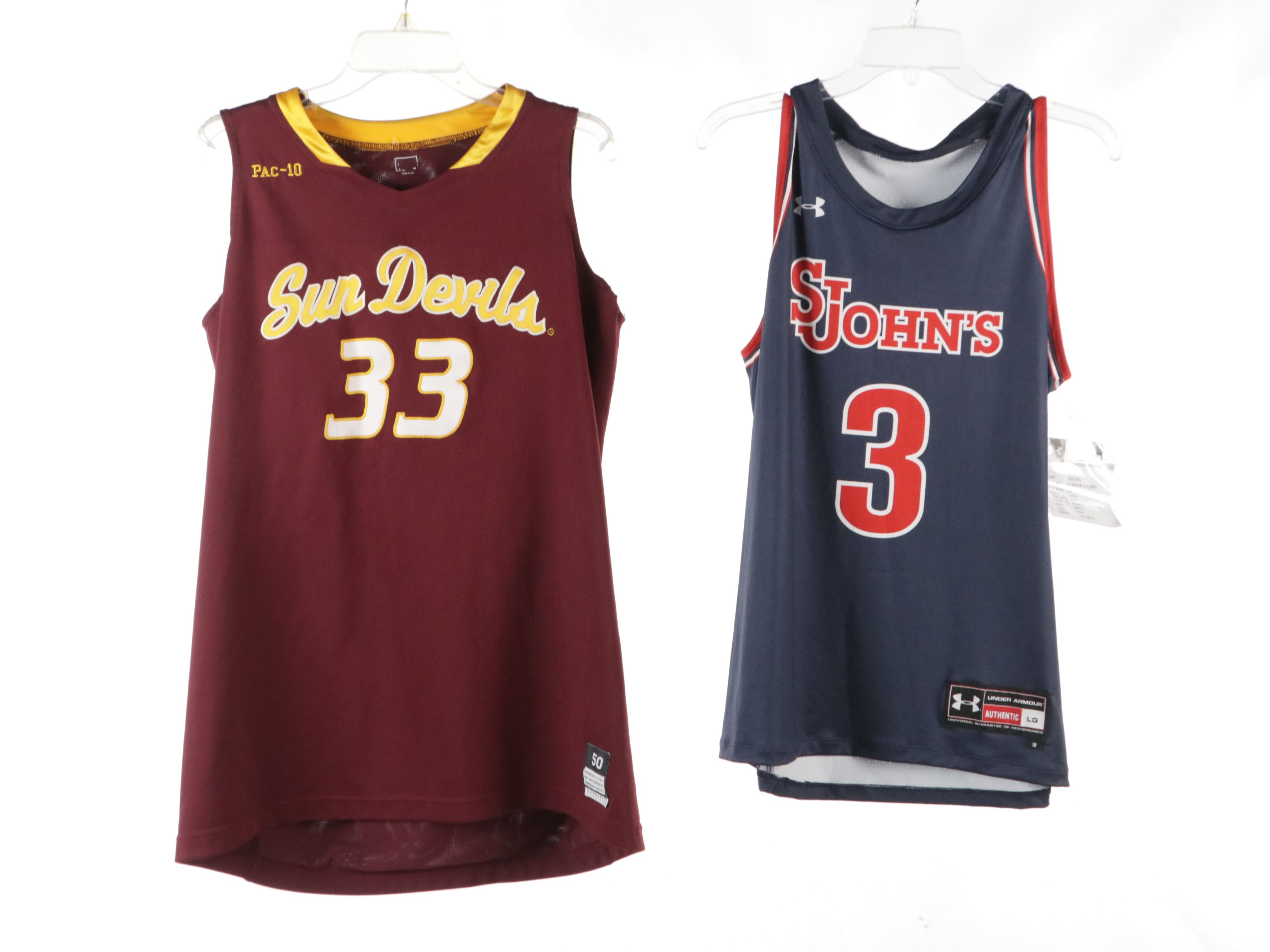 Basketball, Football, and Baseball Jerseys with More