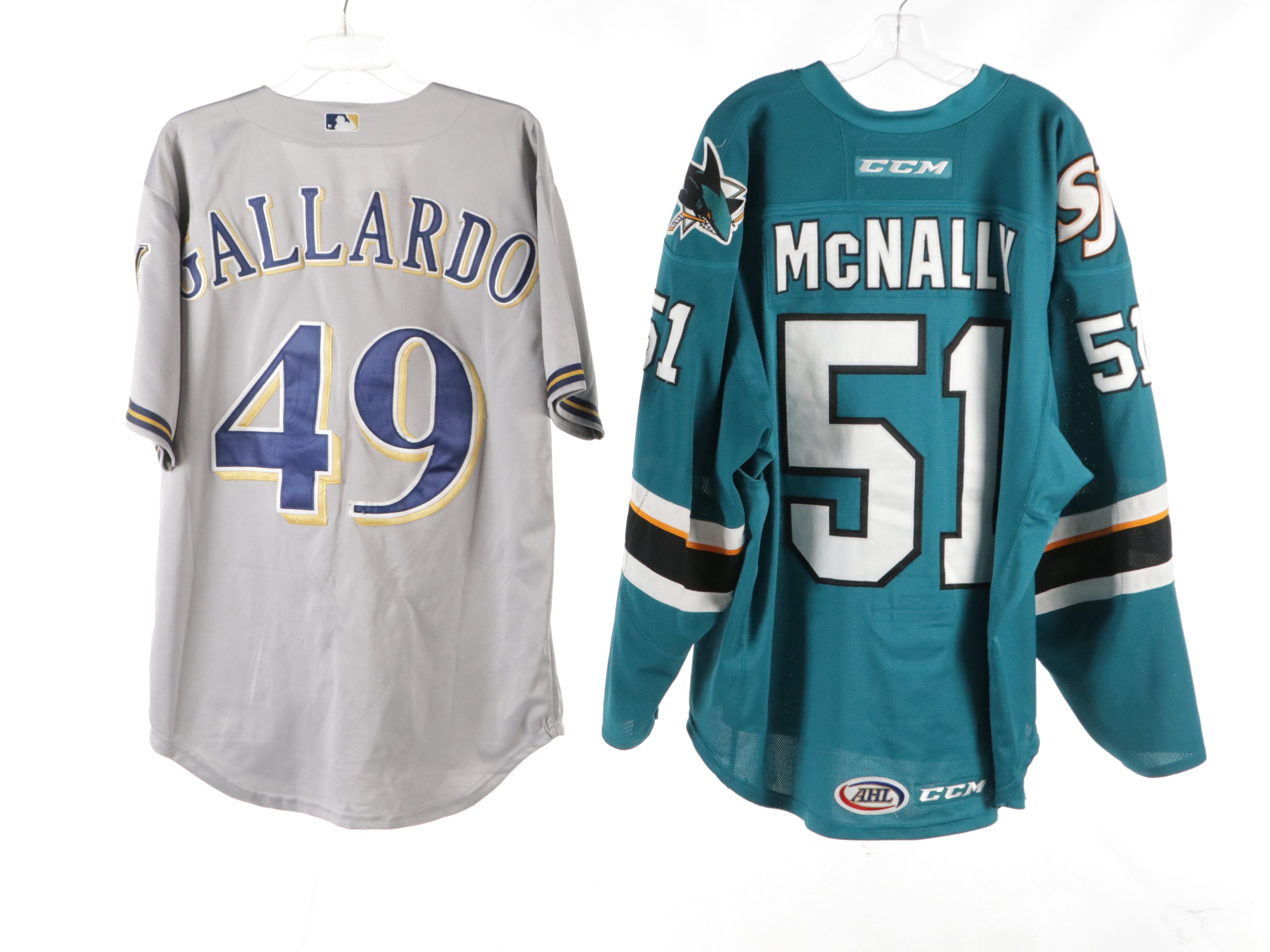 Basketball, Football, and Baseball Jerseys with More