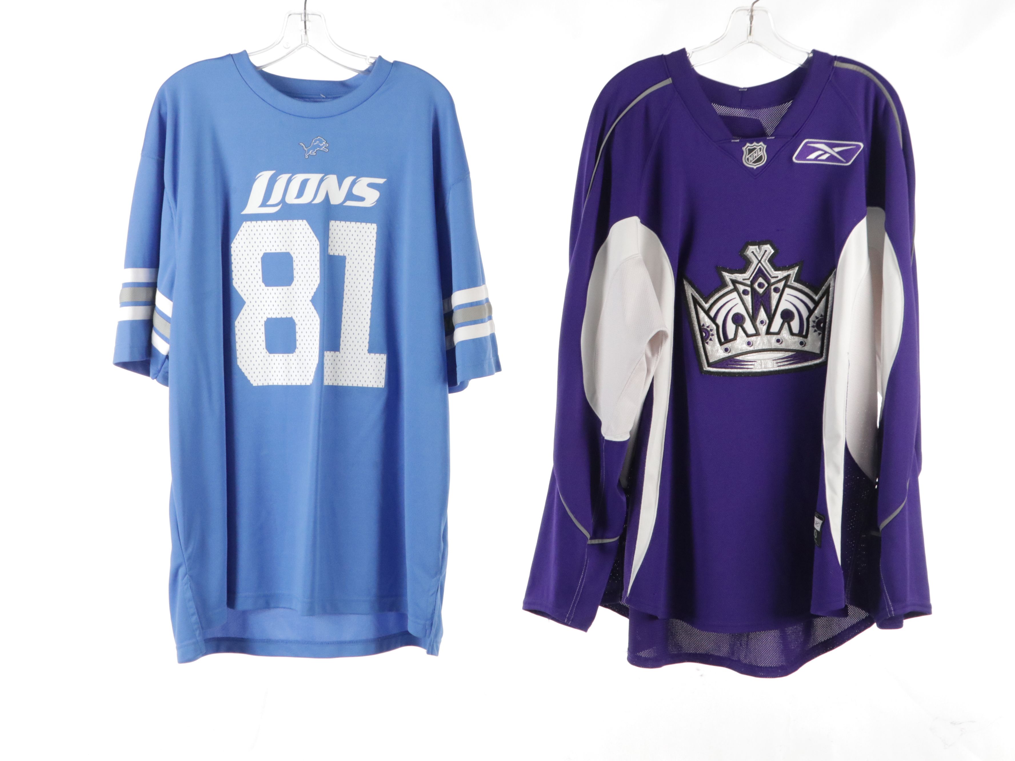 Basketball, Football, and Baseball Jerseys with More