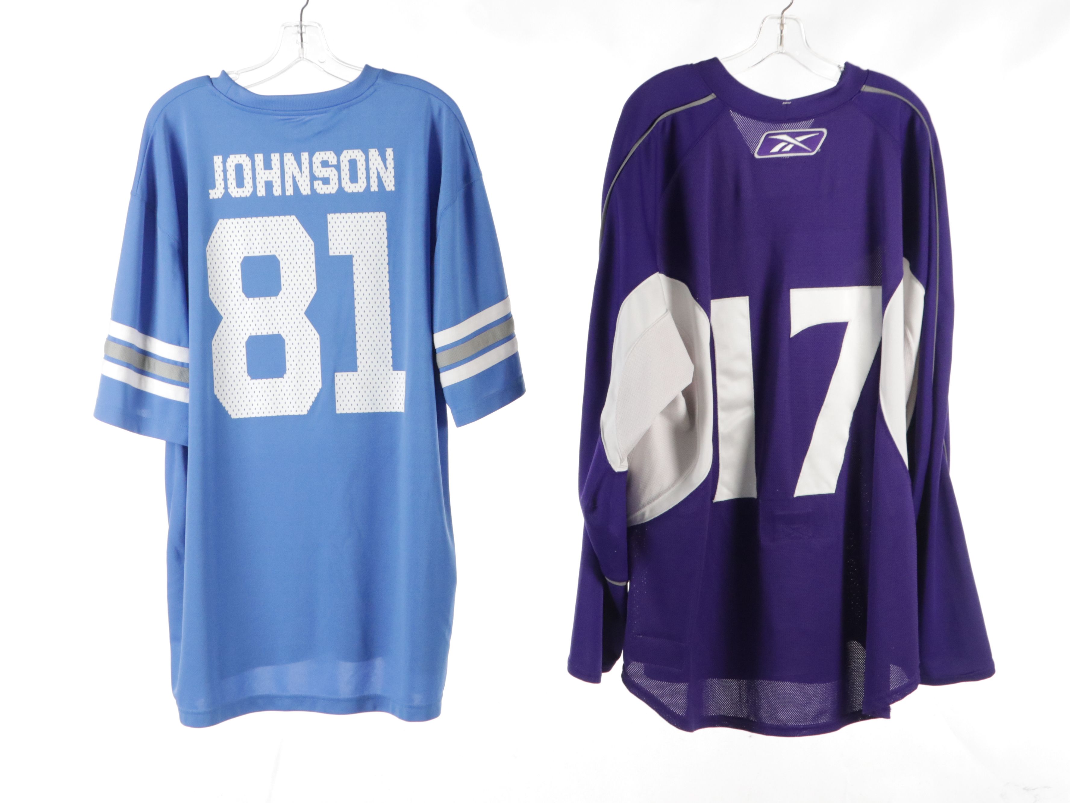 Basketball, Football, and Baseball Jerseys with More