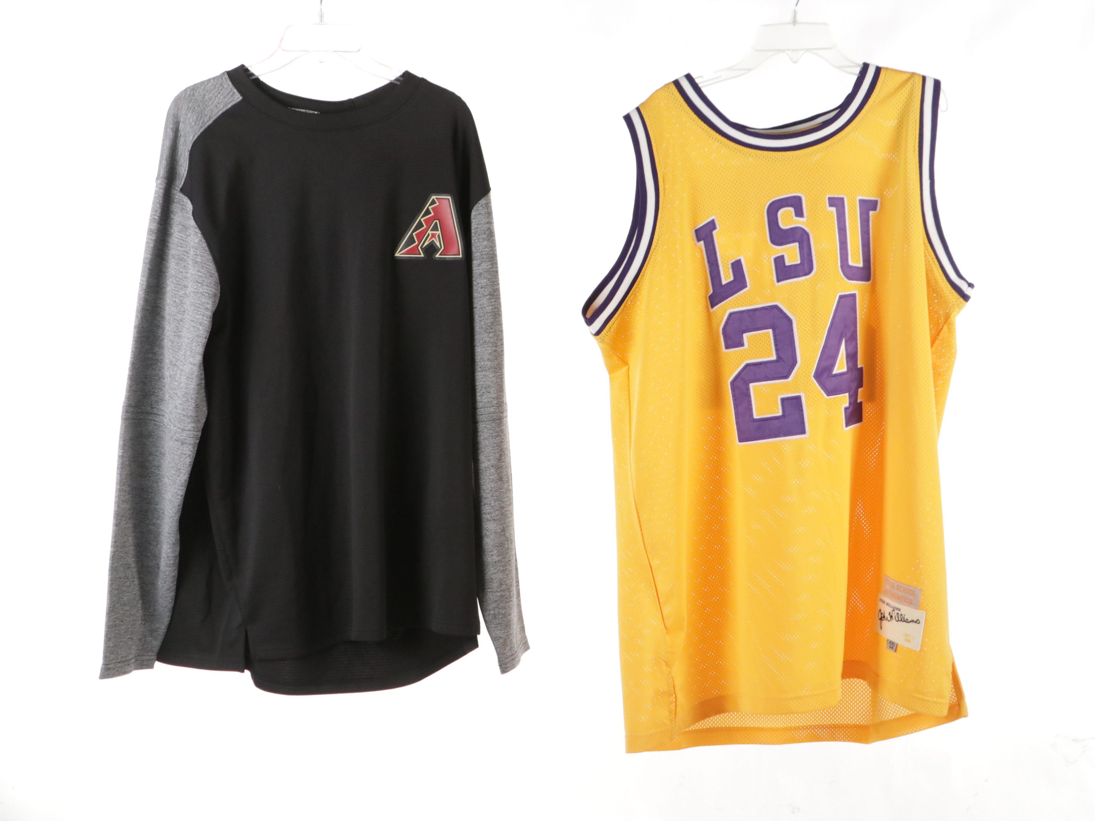Basketball, Football, and Baseball Jerseys with More