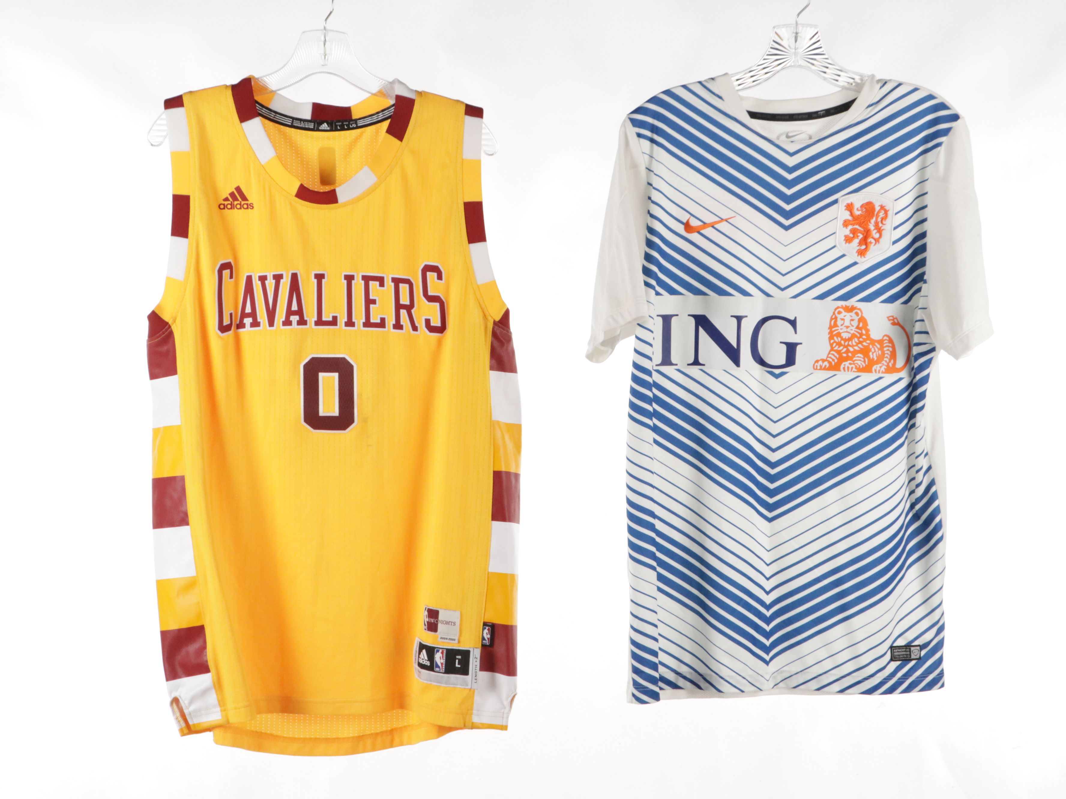 Basketball, Football, and Baseball Jerseys with More
