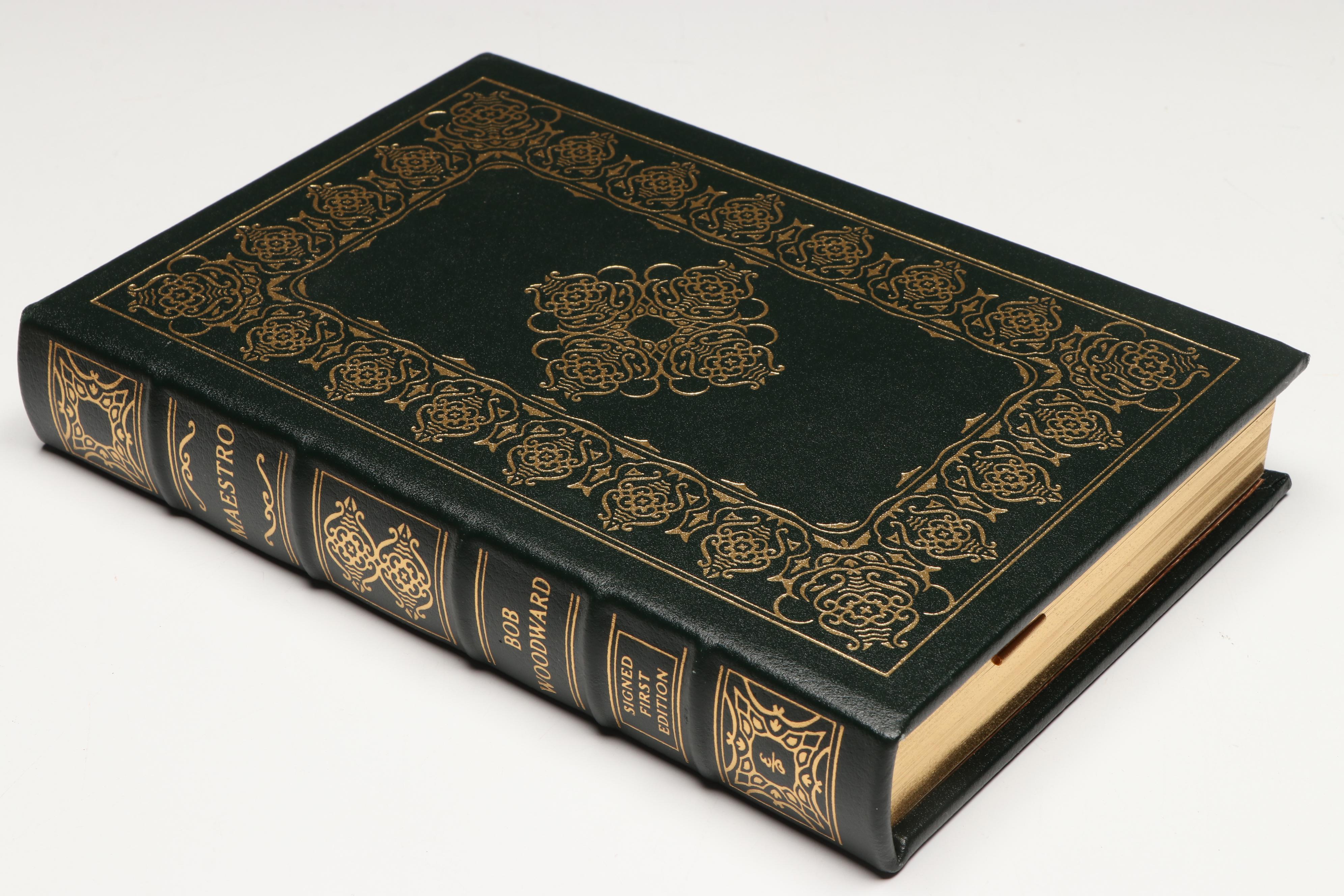 Signed Limited First Edition "Reporting Live" by Lesley Stahl and More Books