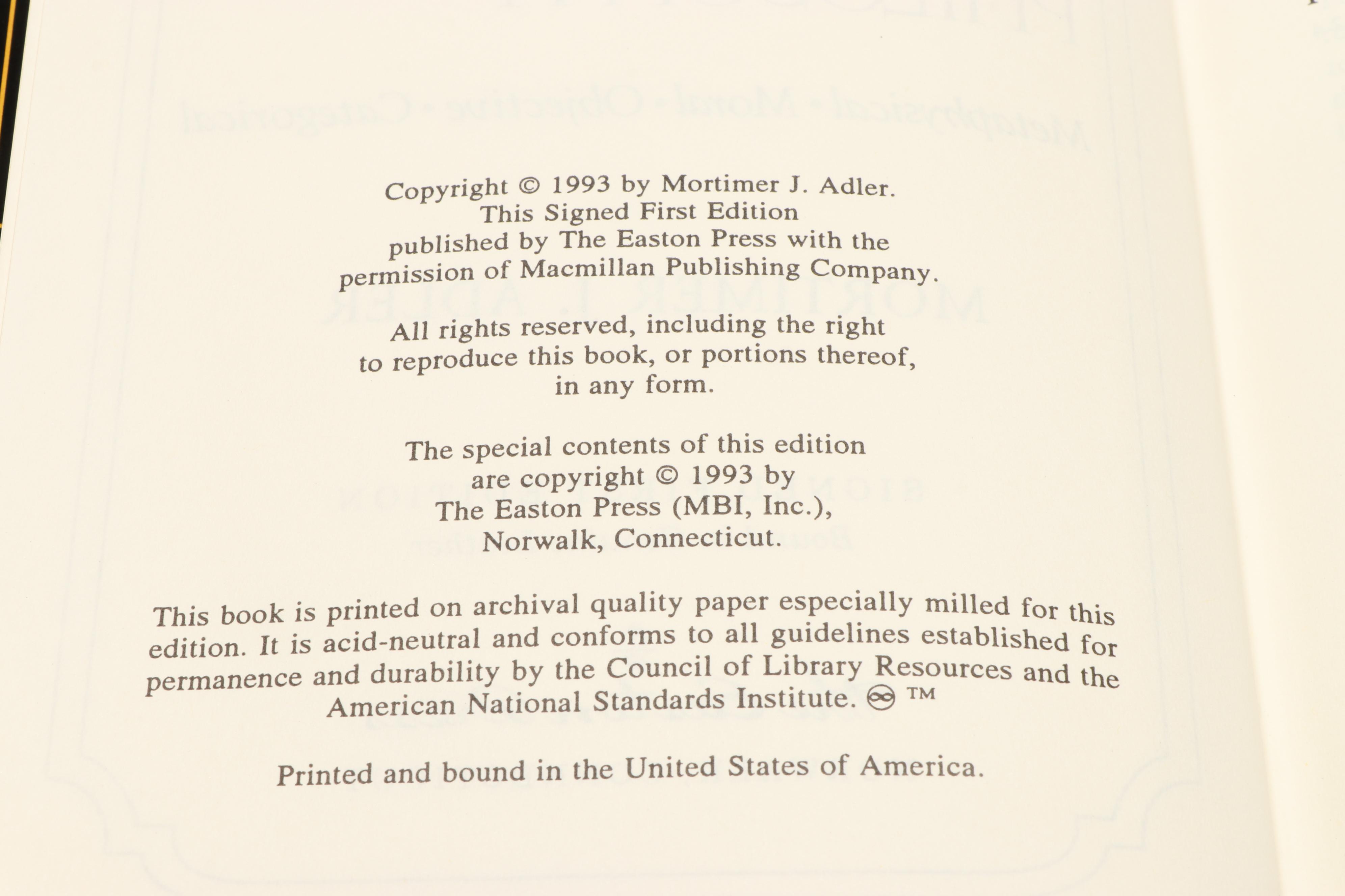 Signed First Edition "Jazz" by Toni Morrison and More