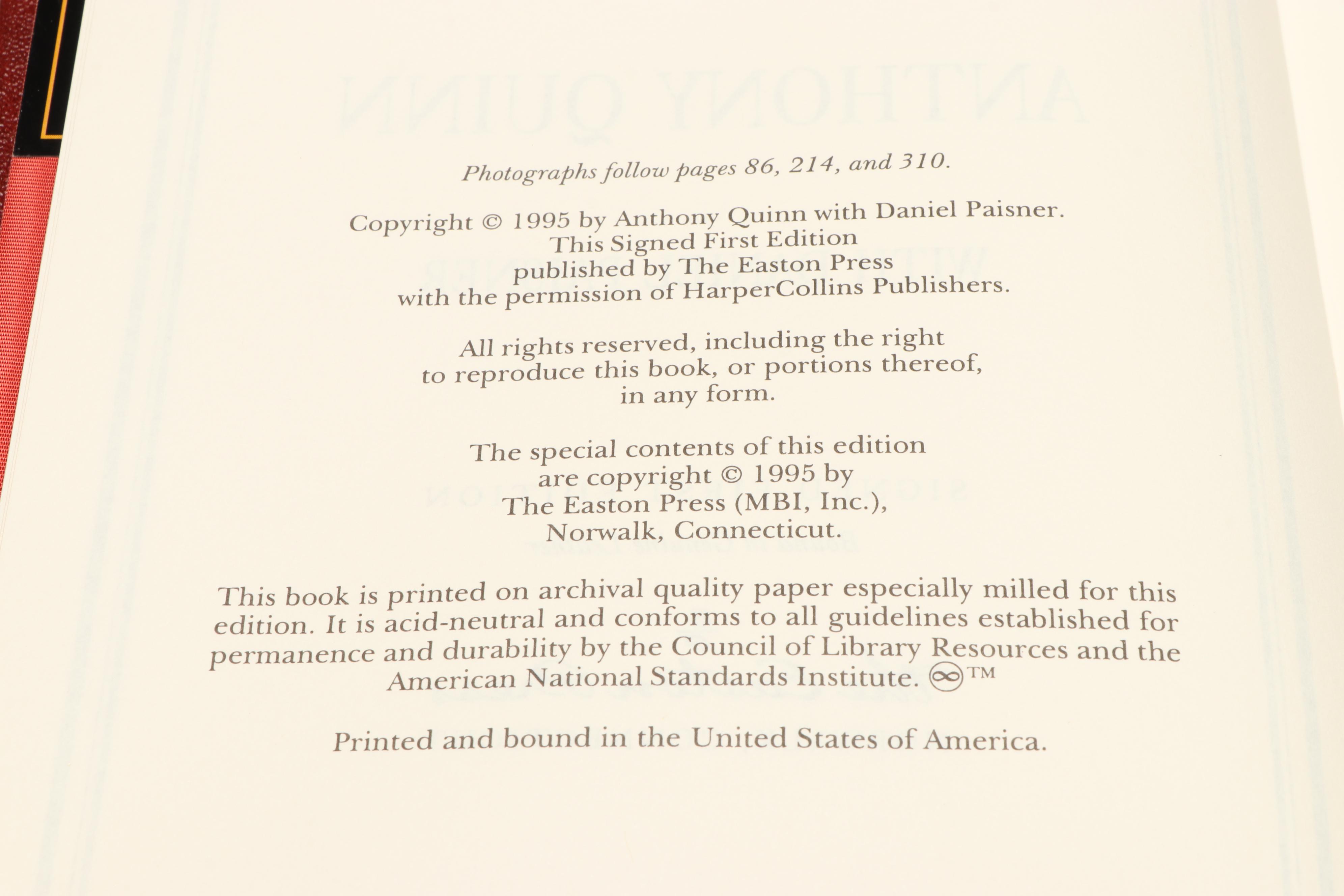 Signed First Edition "Jazz" by Toni Morrison and More