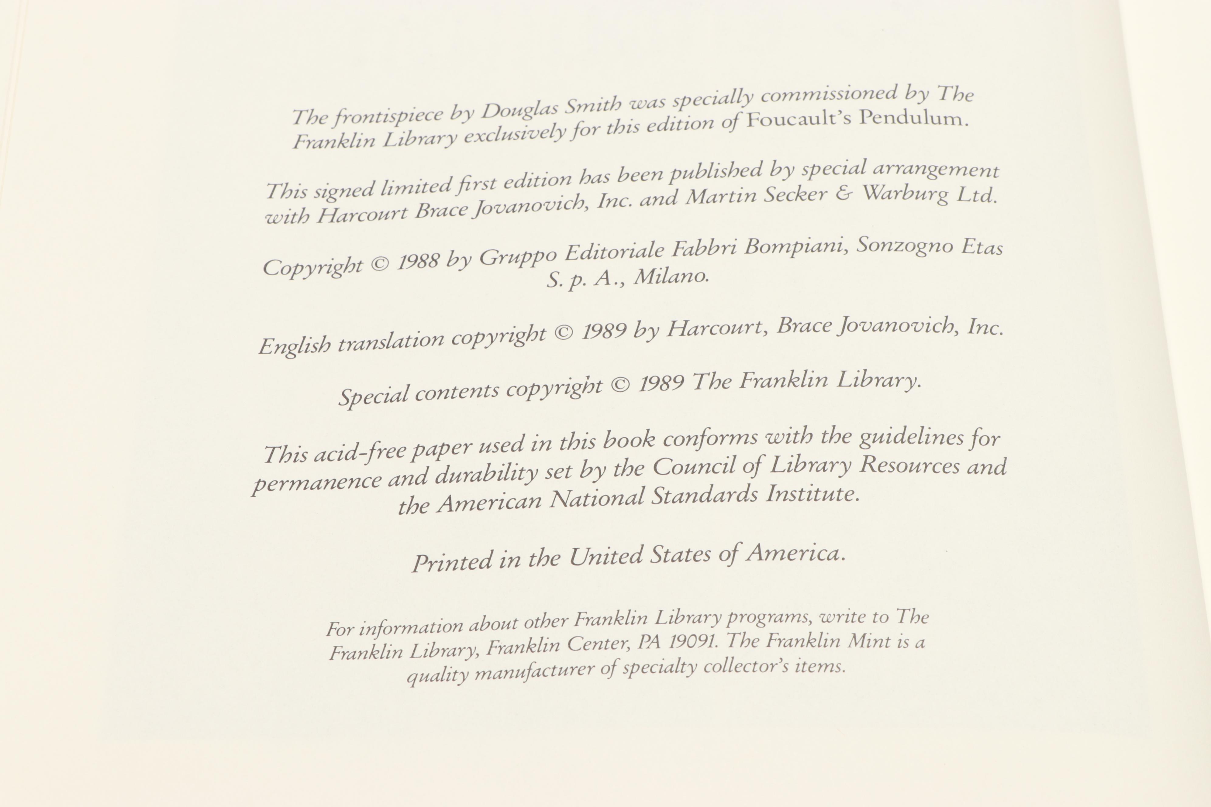 Signed First Edition "Jazz" by Toni Morrison and More