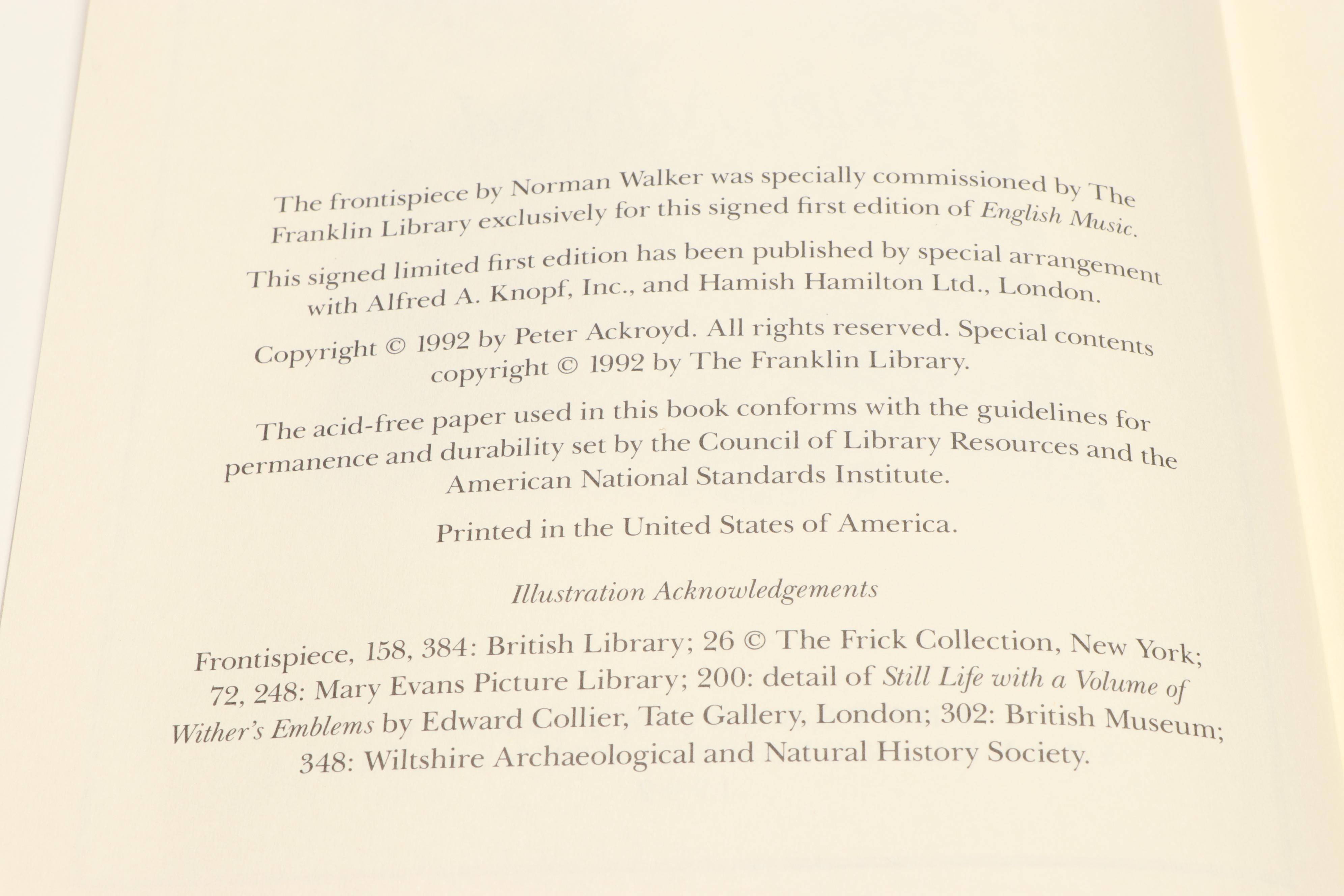 Signed First Edition "Jazz" by Toni Morrison and More