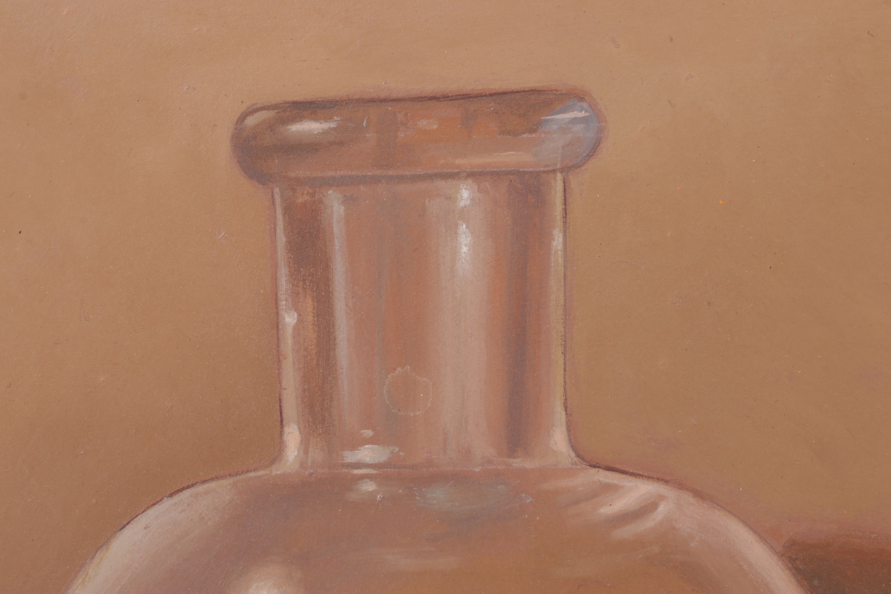 Manuel Hughes Oil Painting "Albarome Labdanum", Mid to Late 20th Century