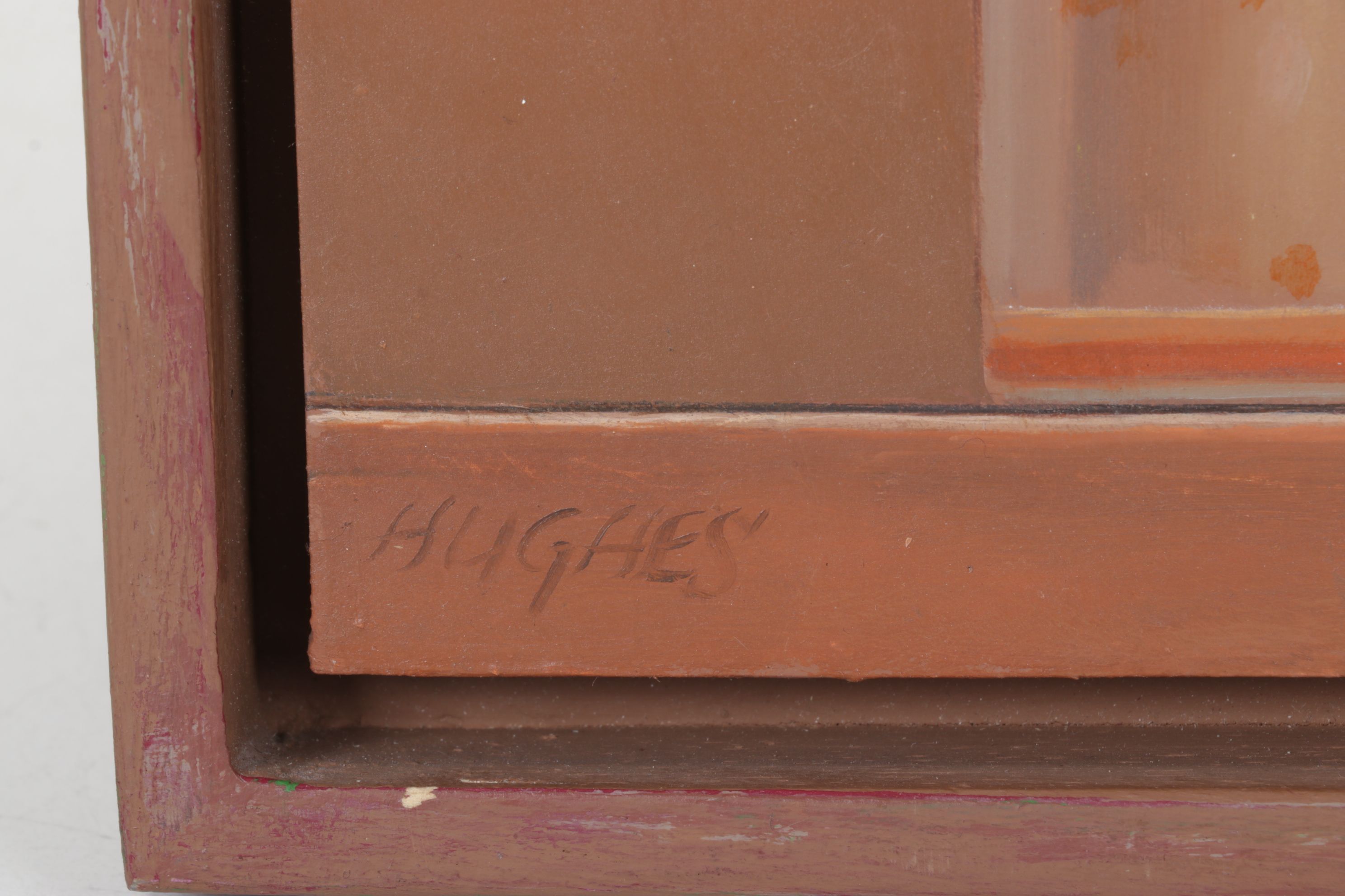 Manuel Hughes Oil Painting "Albarome Labdanum", Mid to Late 20th Century