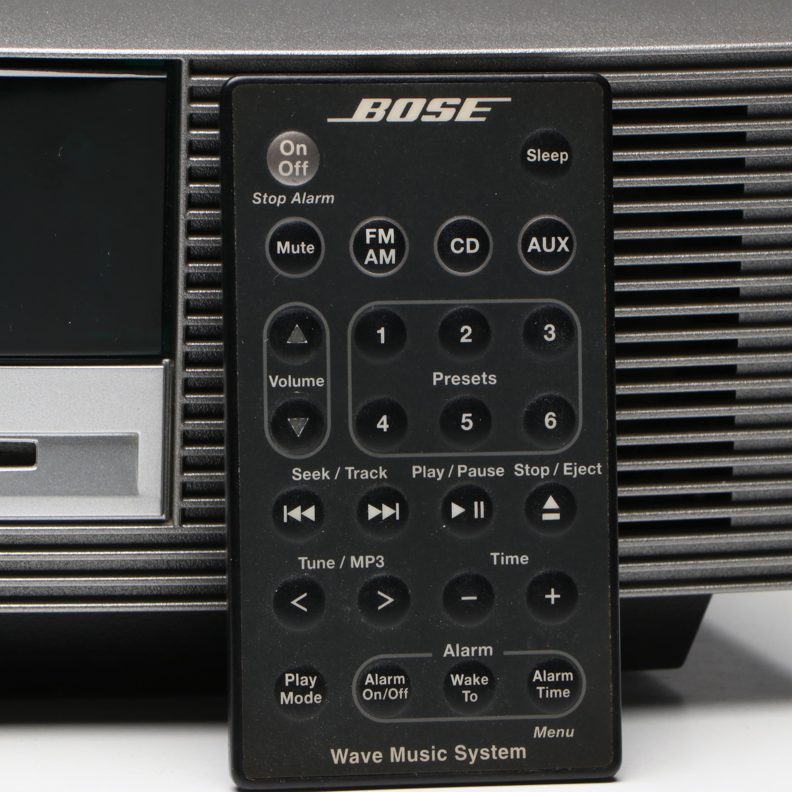 Bose "Wave Music System" CD Player and Radio, 2009