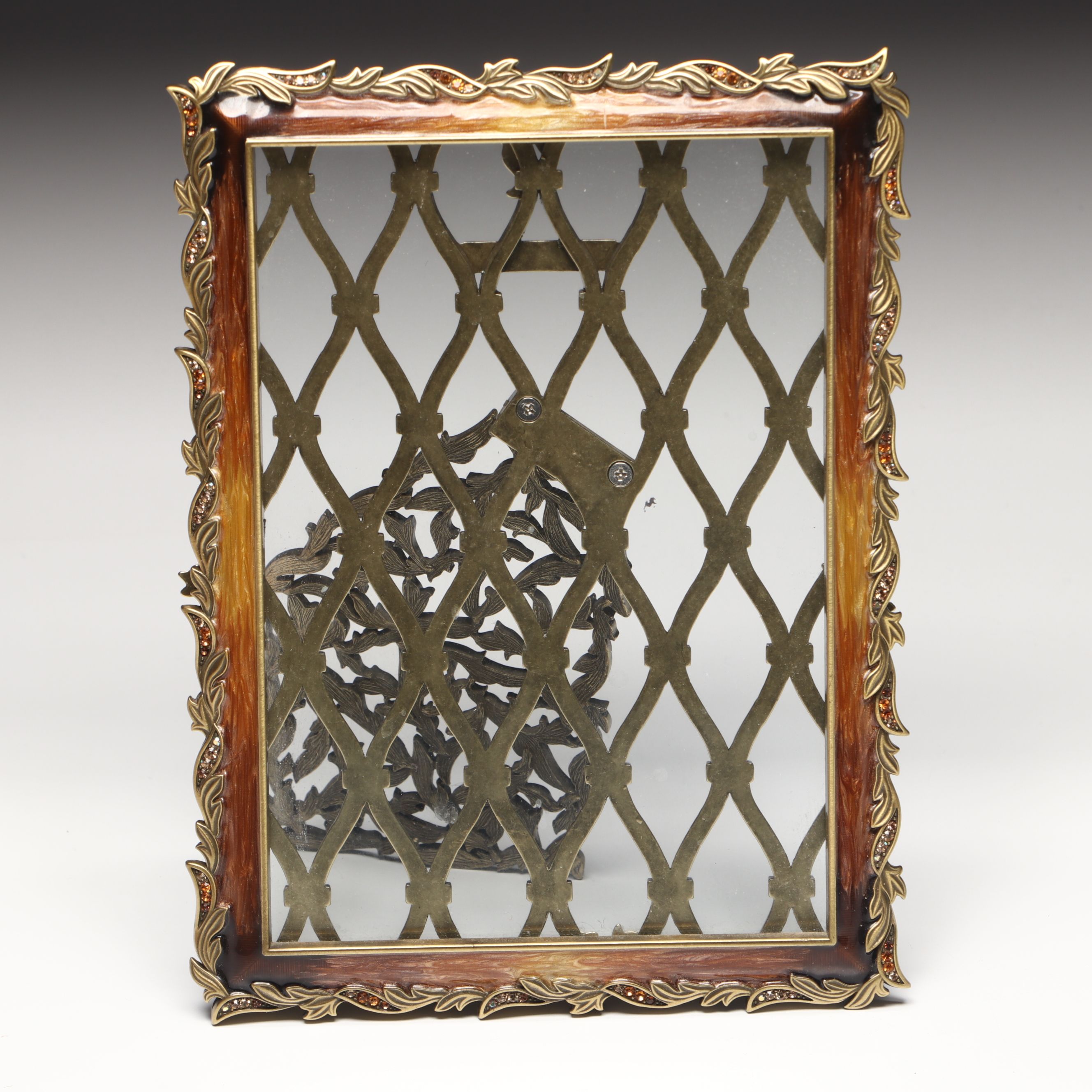 Jay Strongwater Jeweled and Enameled Picture Frames
