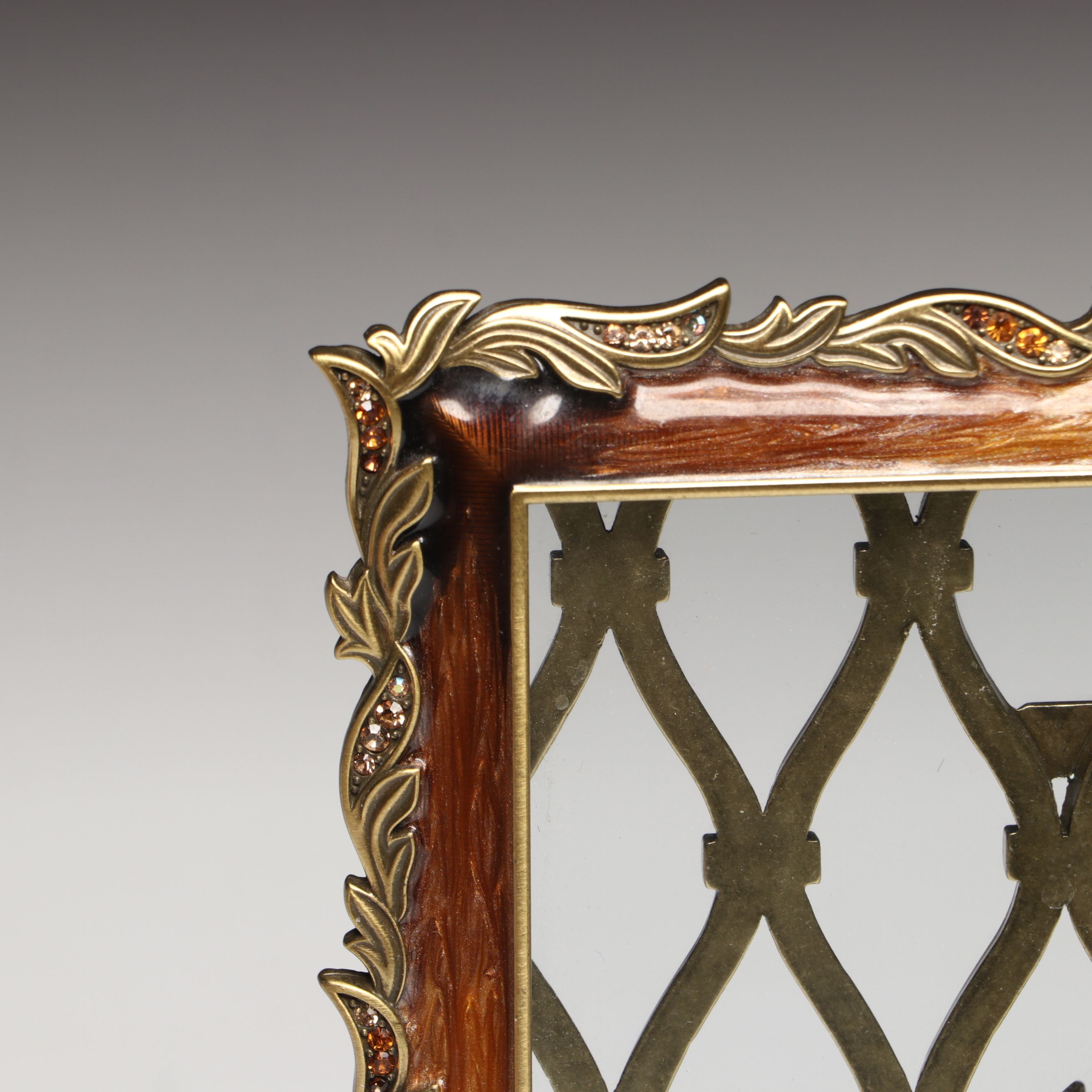 Jay Strongwater Jeweled and Enameled Picture Frames