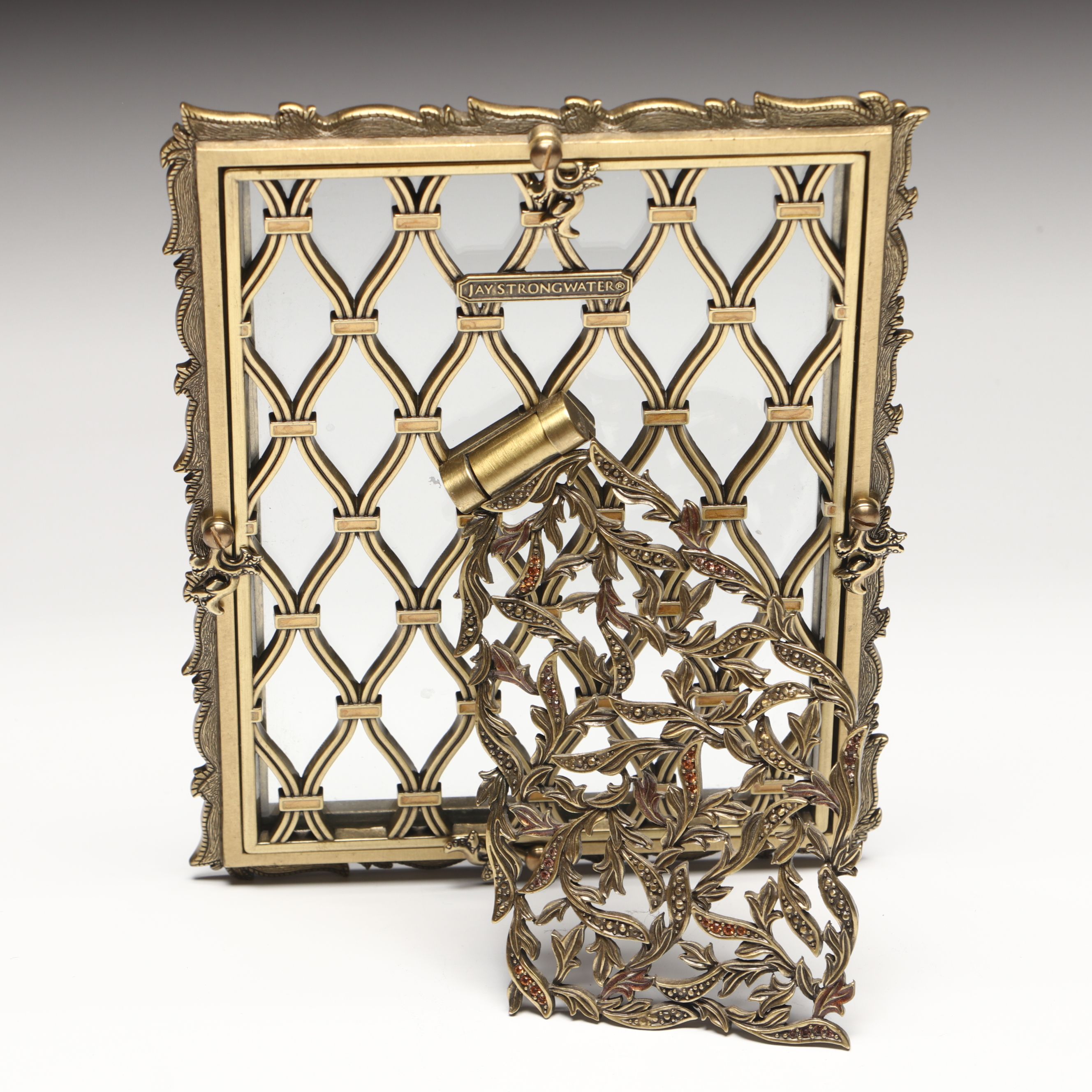 Jay Strongwater Jeweled and Enameled Picture Frames