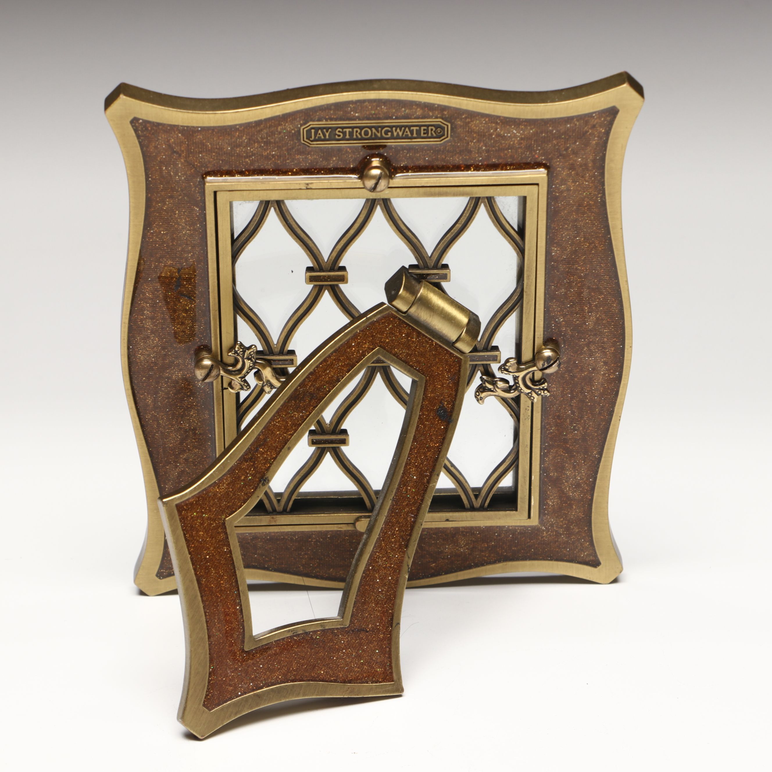 Jay Strongwater Jeweled and Enameled Picture Frames