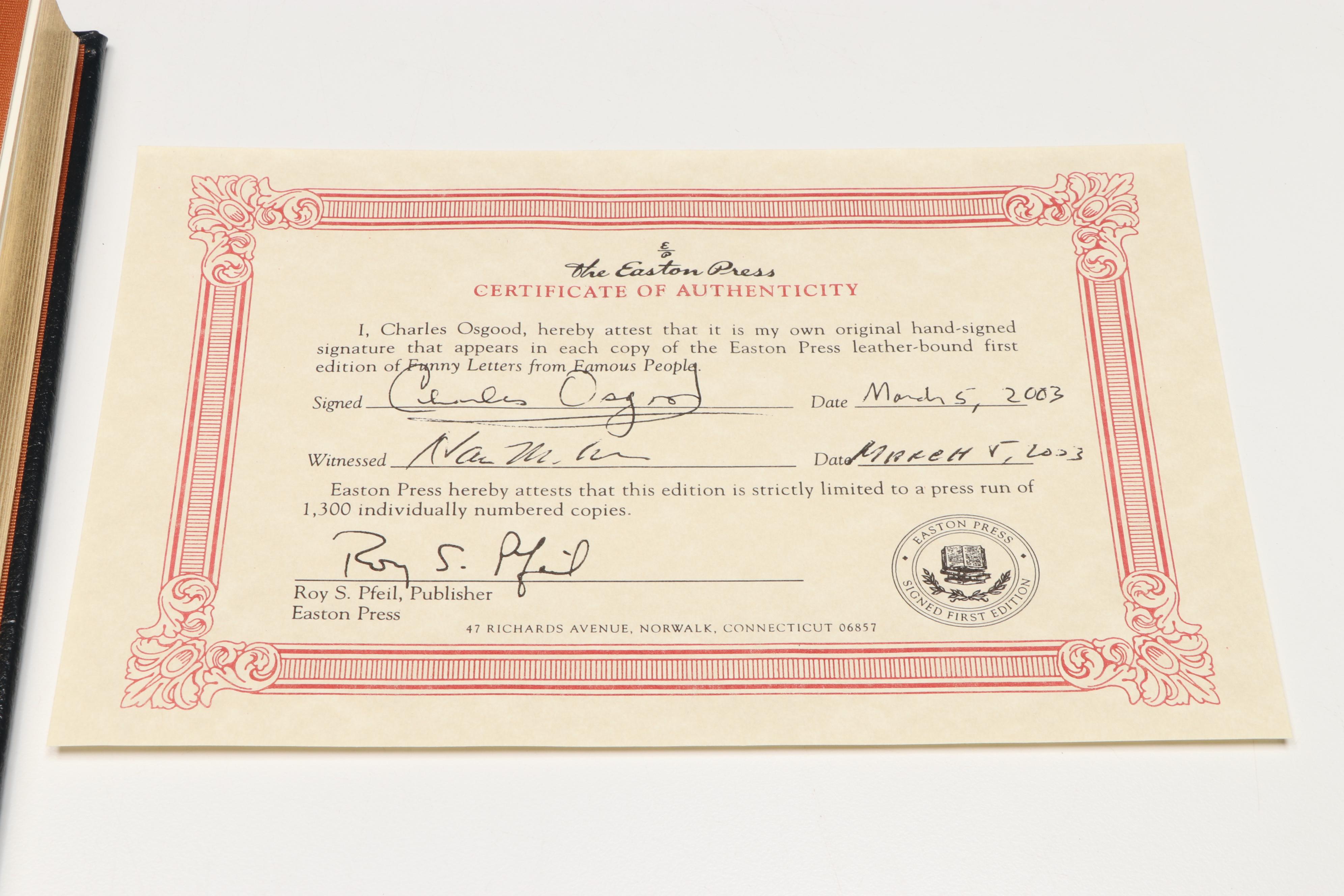 Signed First Edition "Ask Me Again Tomorrow" by Olympia Dukakis and More